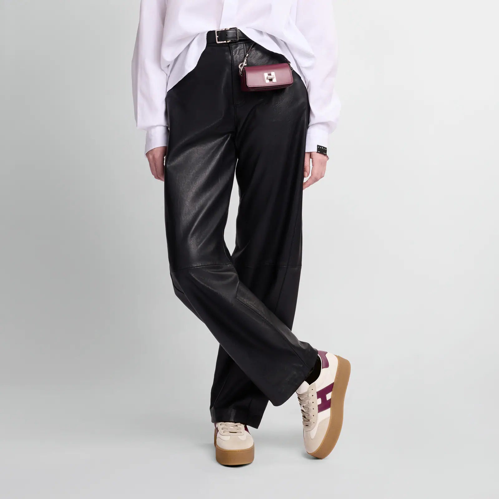 Hogan Sneakers Cool Avorio Bordeaux