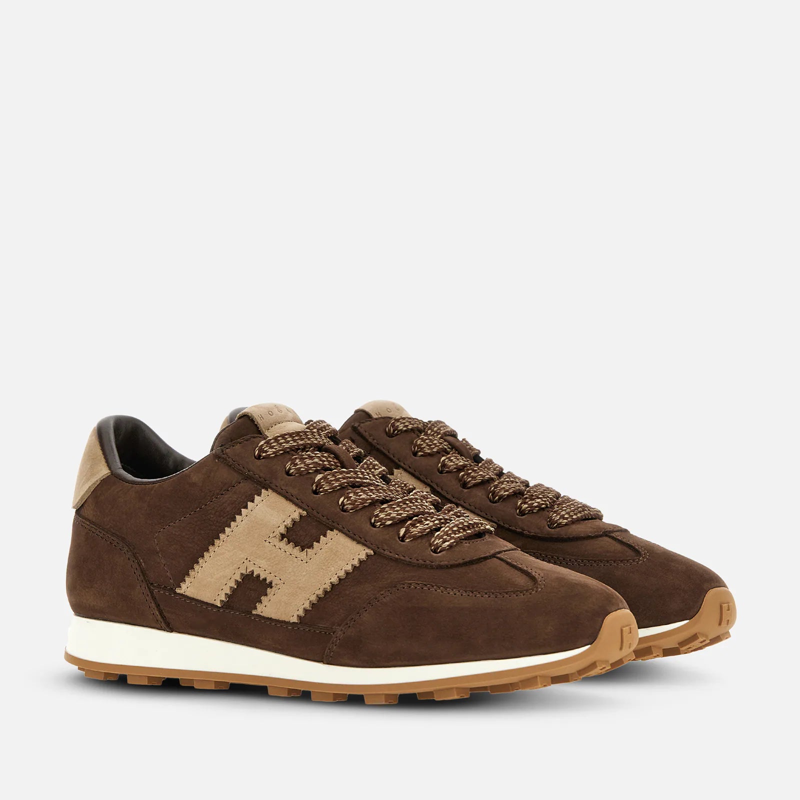Hogan Sneakers Athletic Marrone