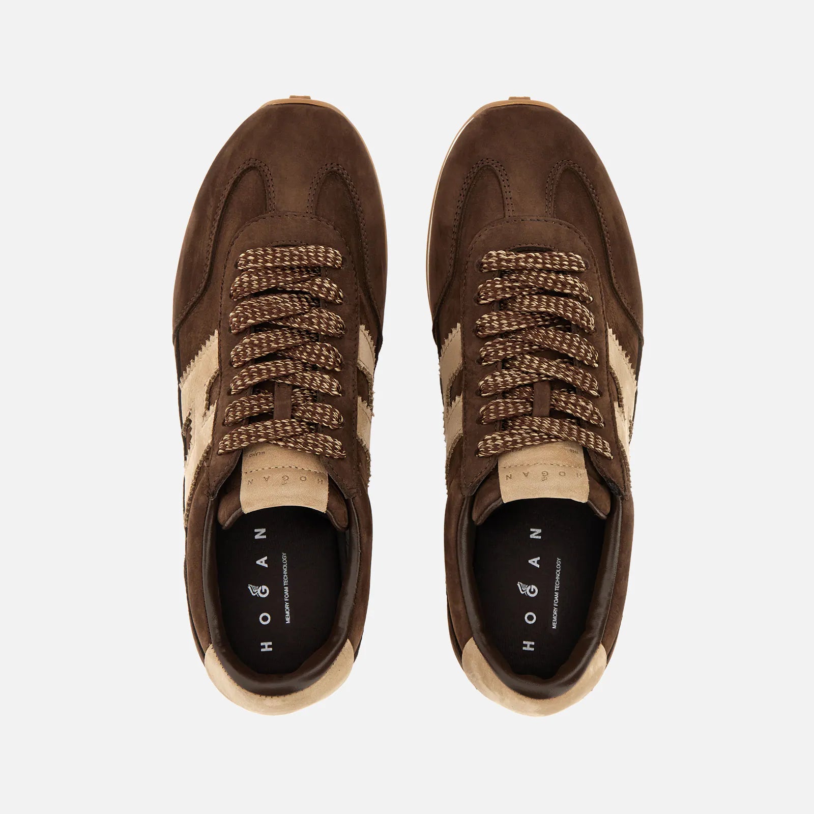 Hogan Sneakers Athletic Marrone