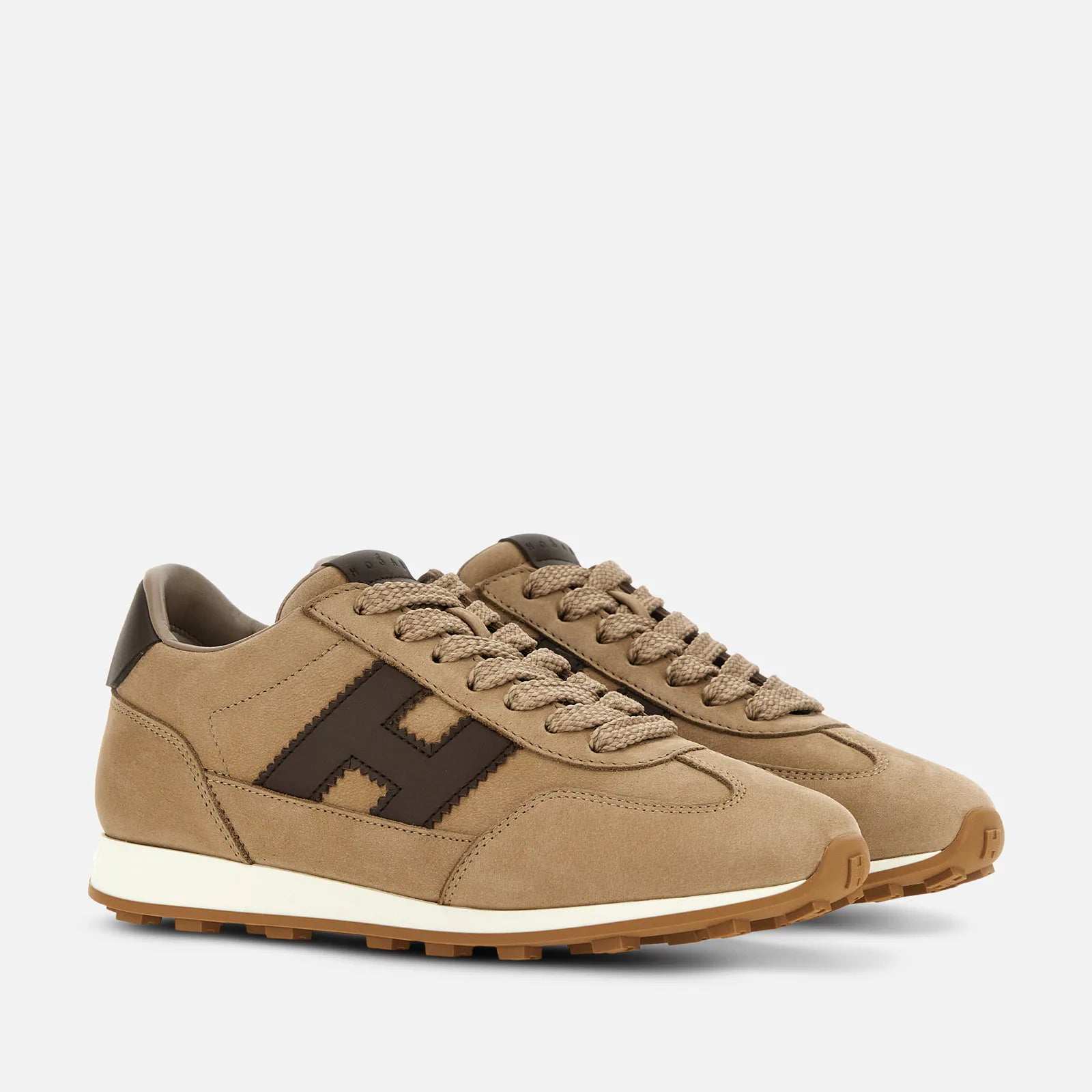 Hogan Sneakers Athletic Beige Marrone