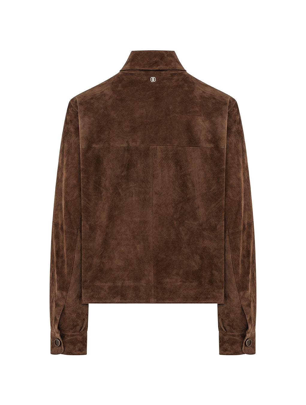 Duno Joan Giubbotto In Suede Marrone