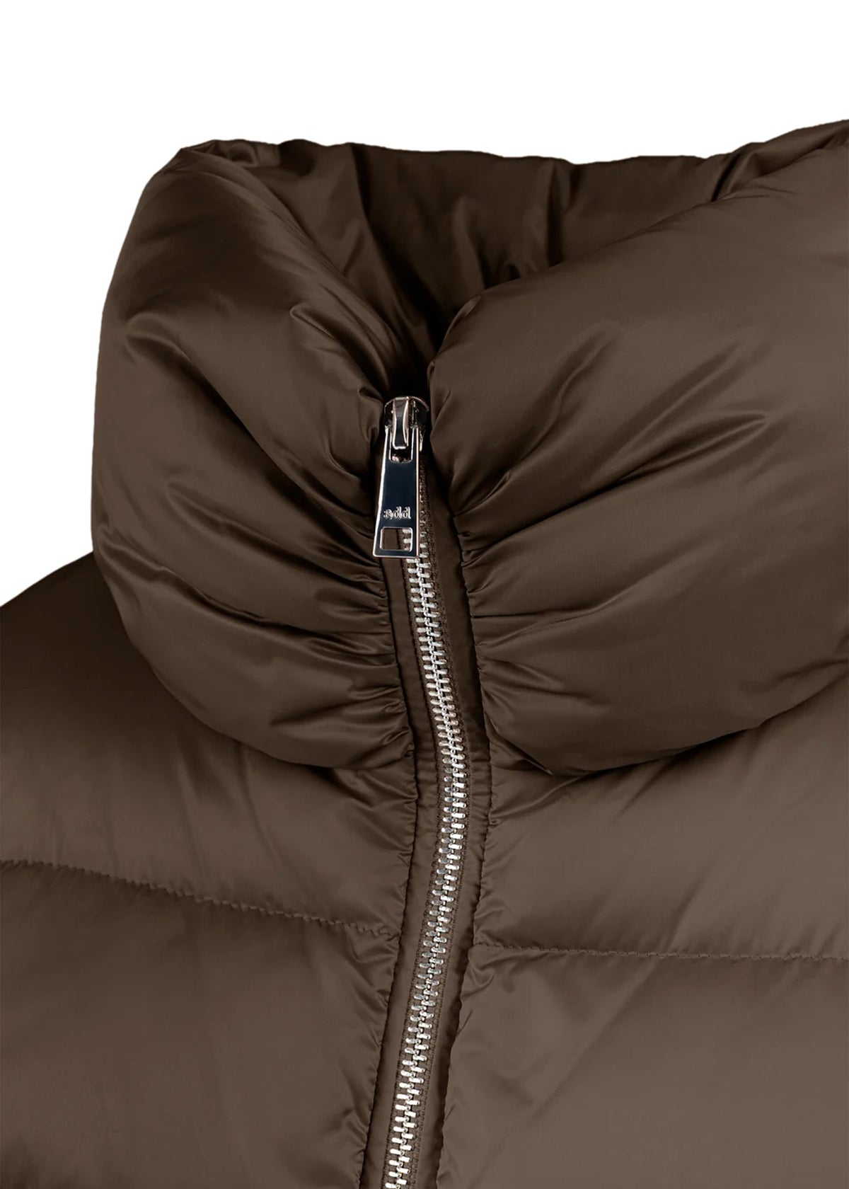 Add Nylon Satin Cape Removable Cuffs Brown