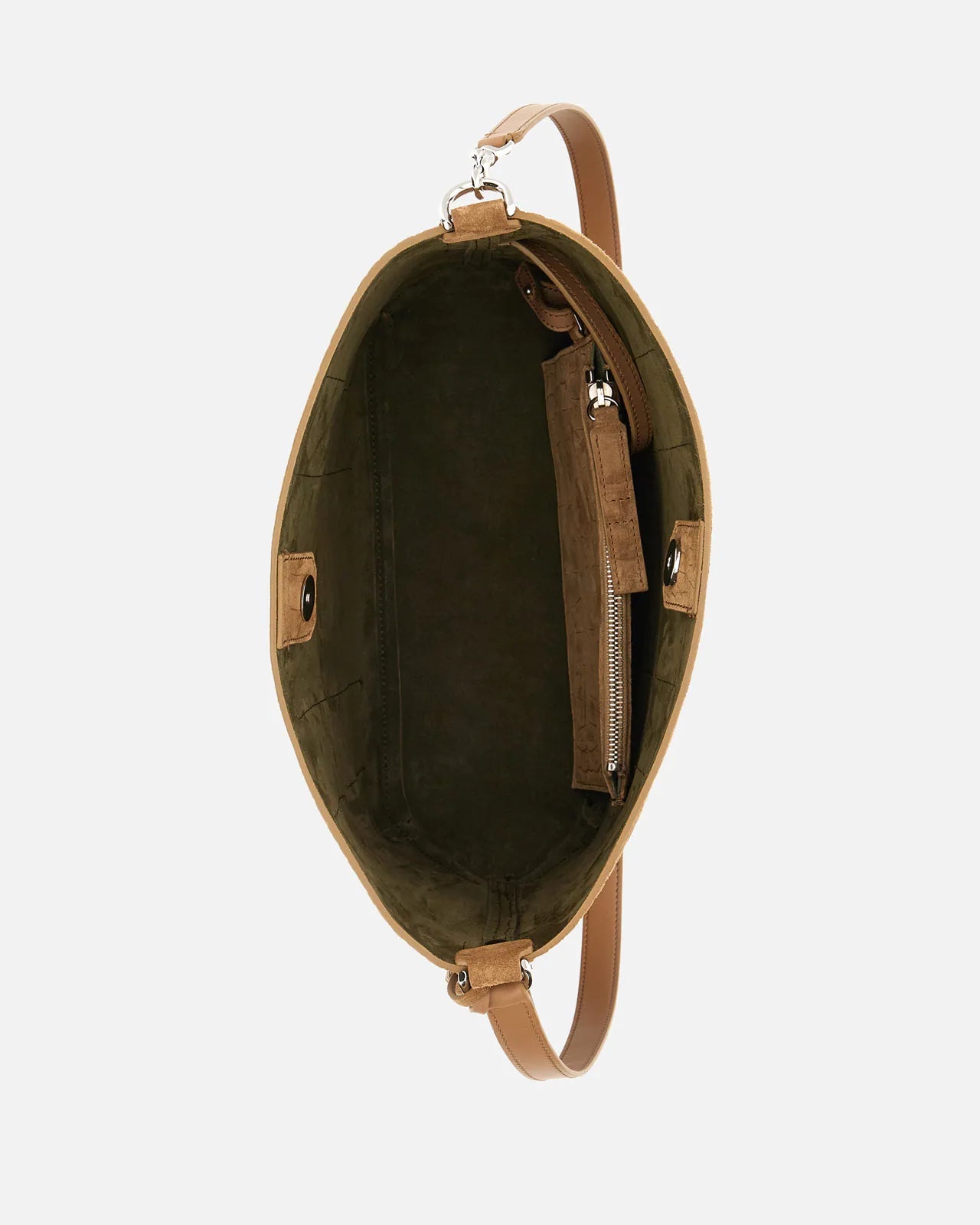 Hogan Borsa Hobo Hocket Piccola Beige