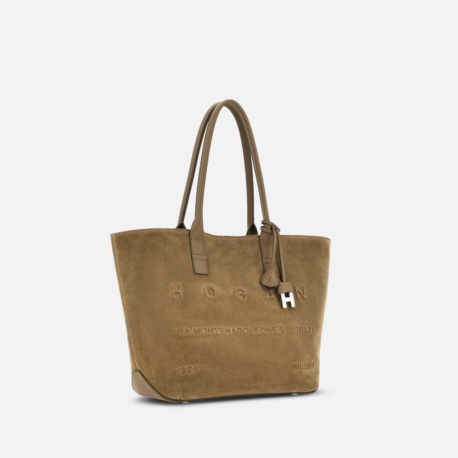 Hogan Borsa Shopping Address Piccola Beige
