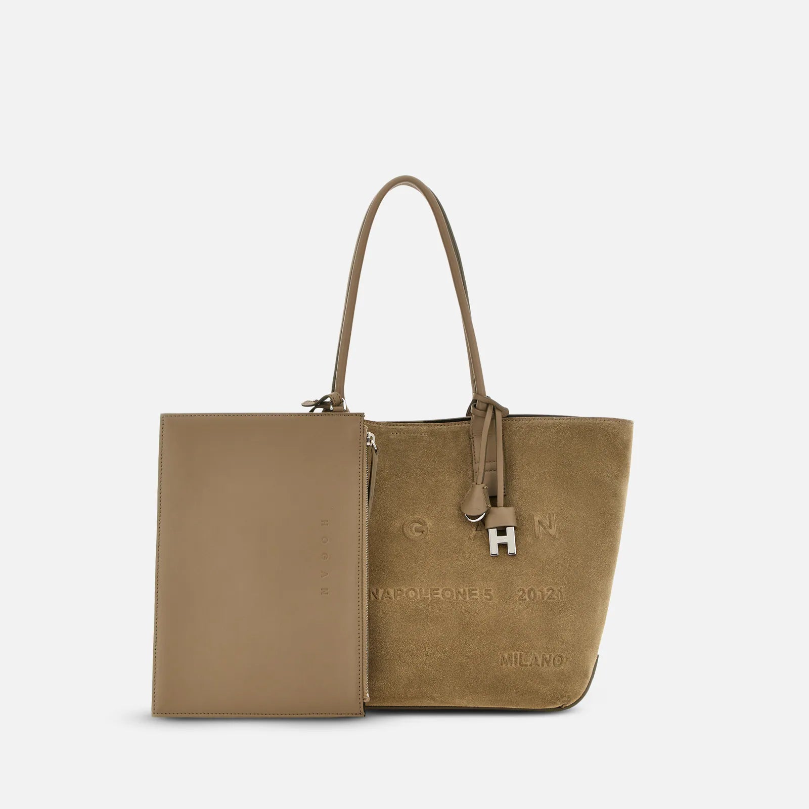 Hogan Borsa Shopping Address Piccola Beige