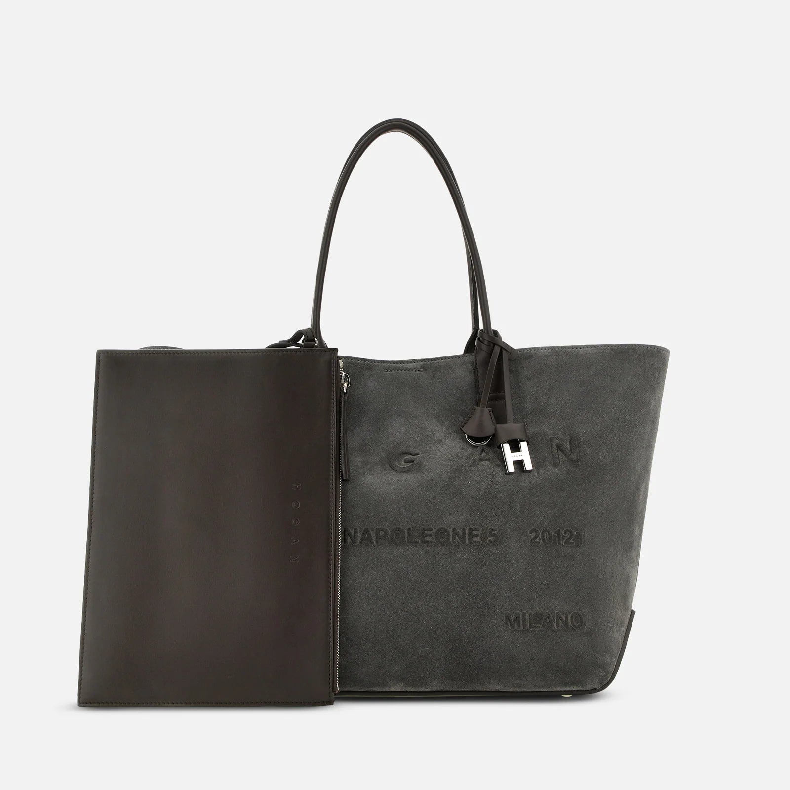 Hogan Borsa Shopping Address Media Grigio