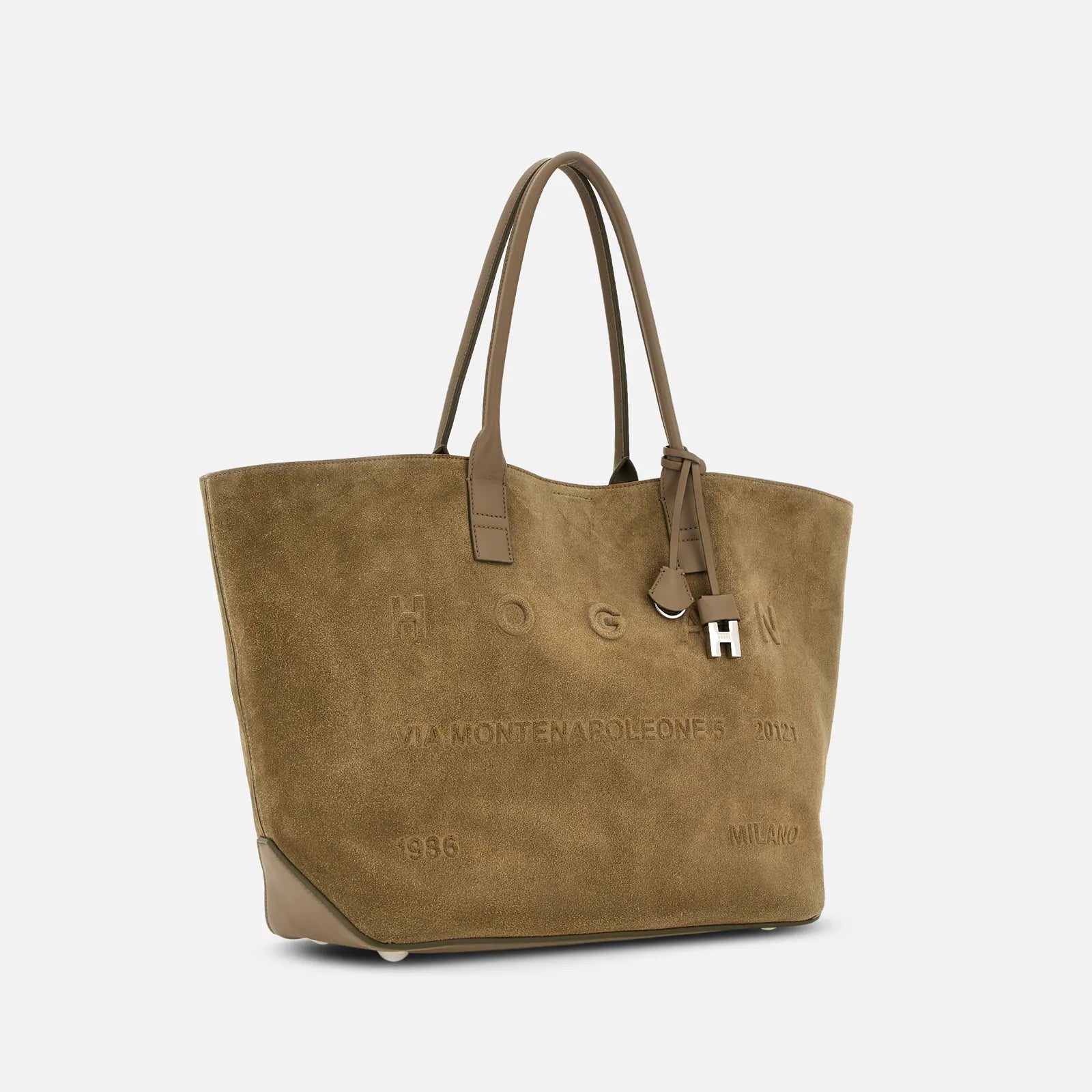 Hogan Borsa Shopping Address Media Beige