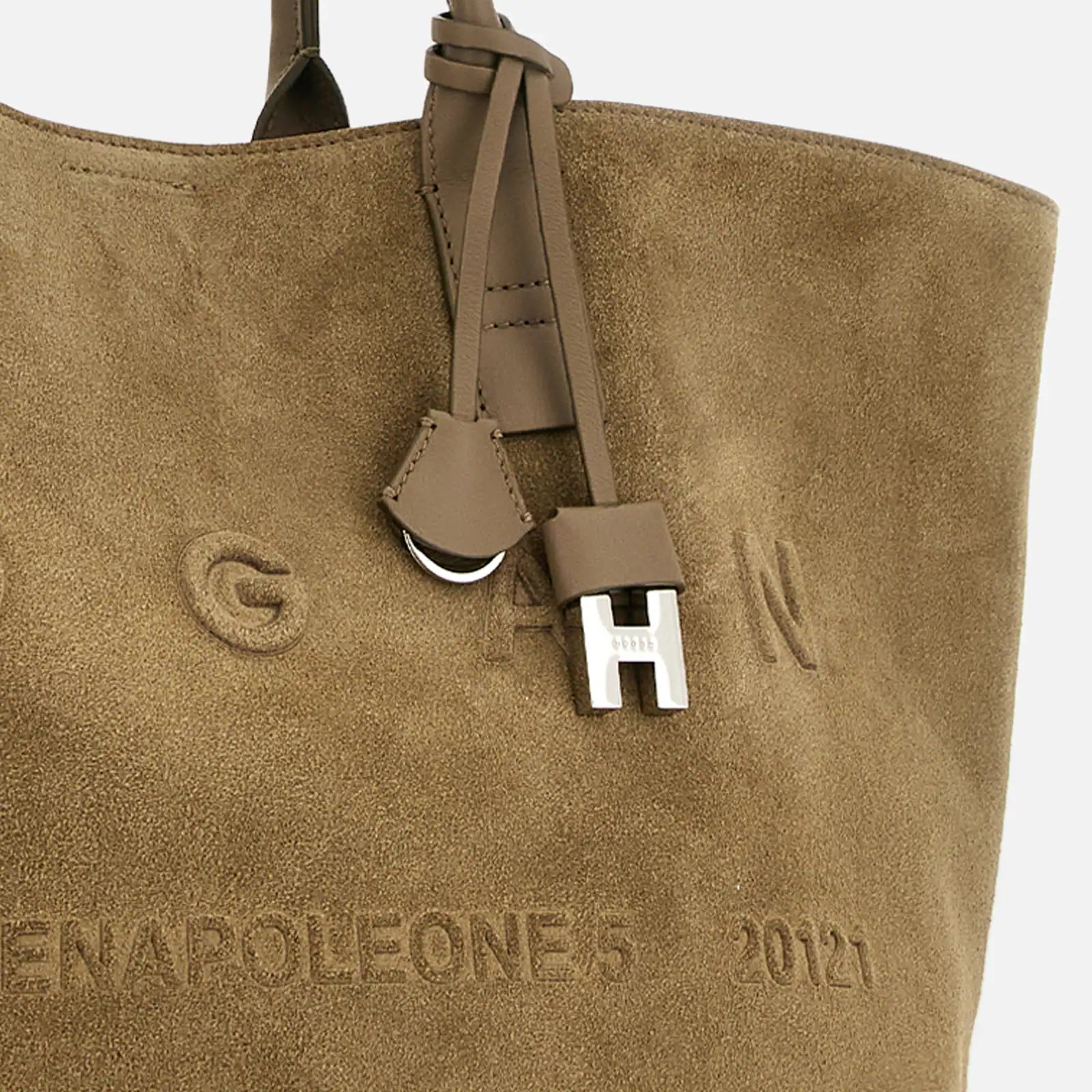 Hogan Borsa Shopping Address Media Beige