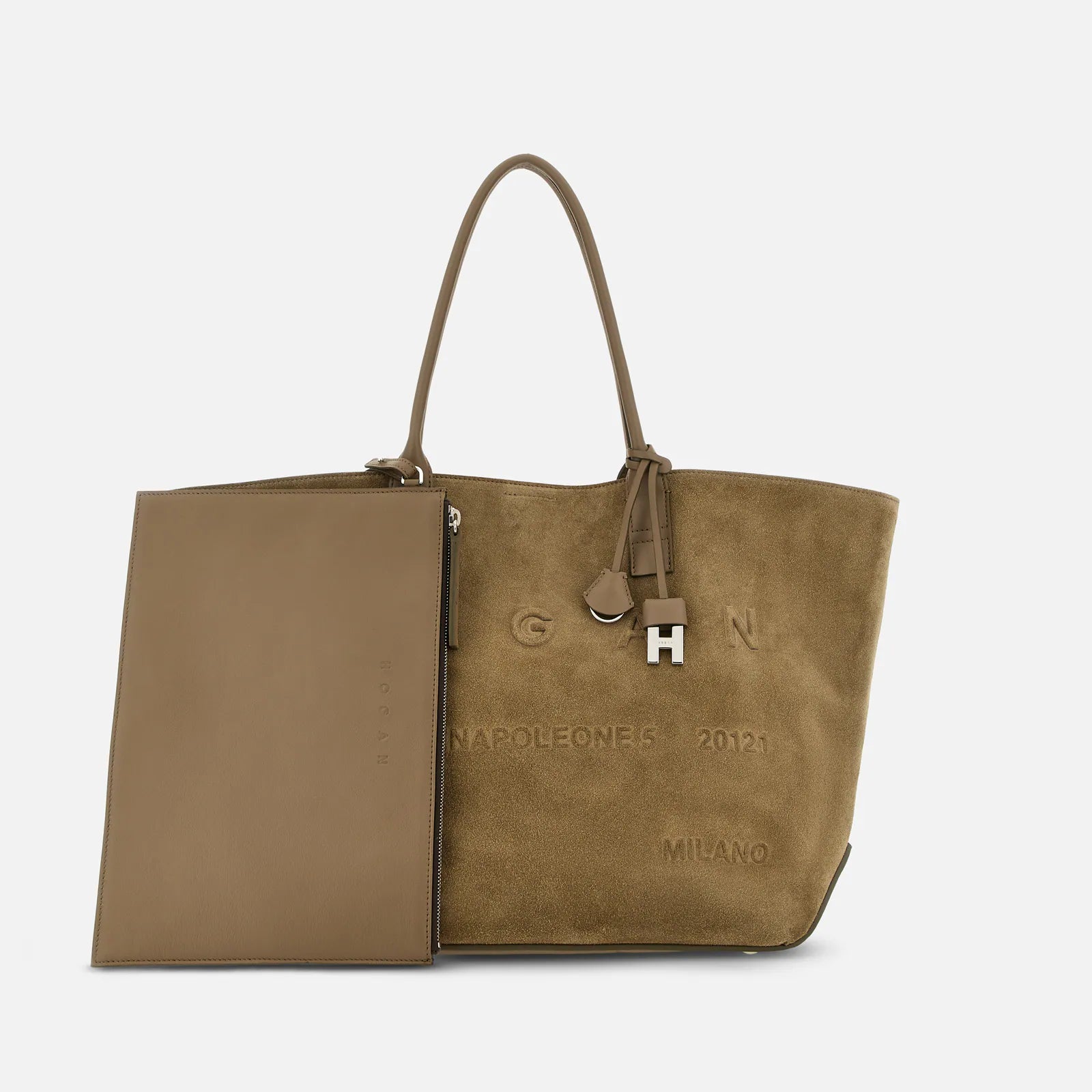 Hogan Borsa Shopping Address Media Beige