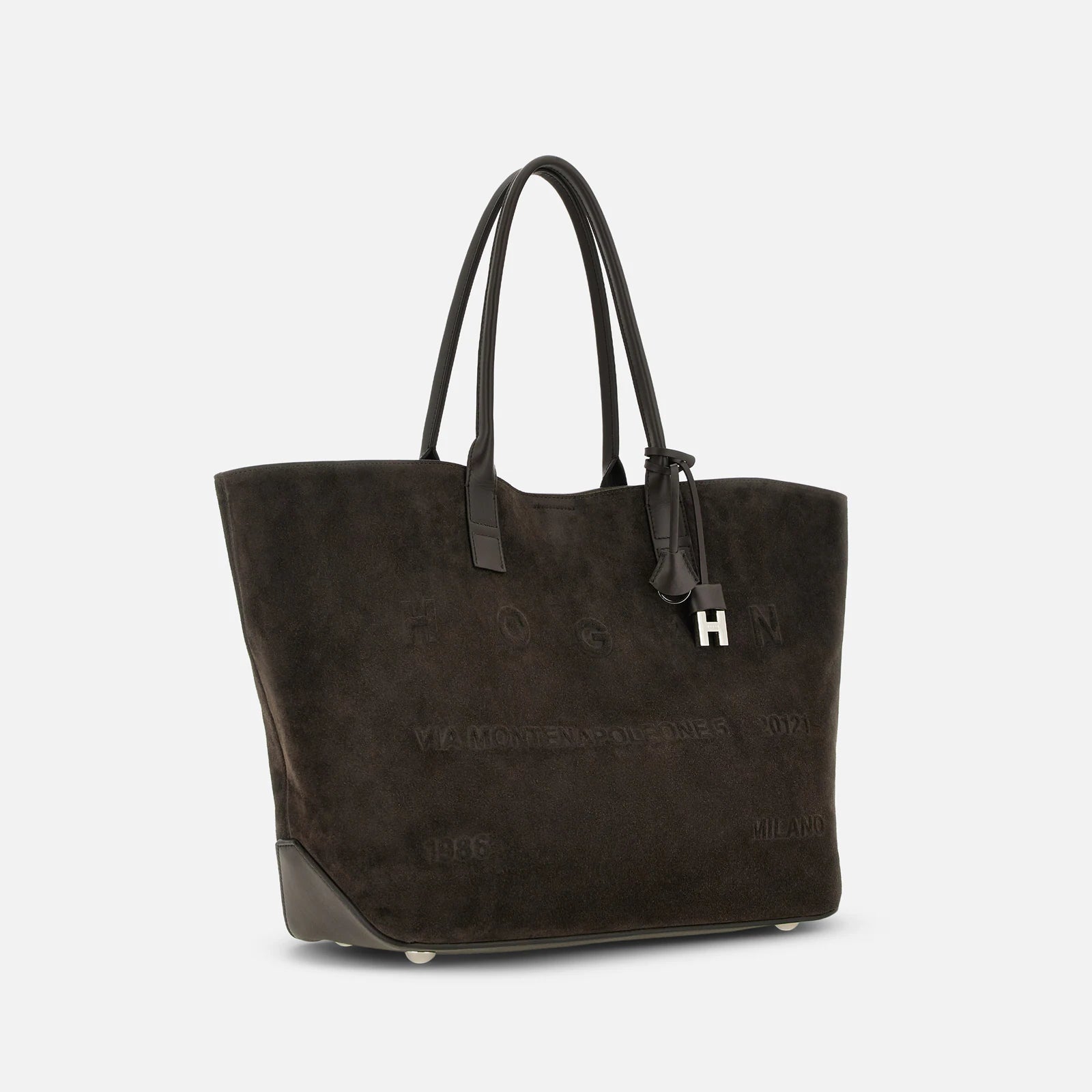 Hogan Borsa Shopping Address Media Marrone