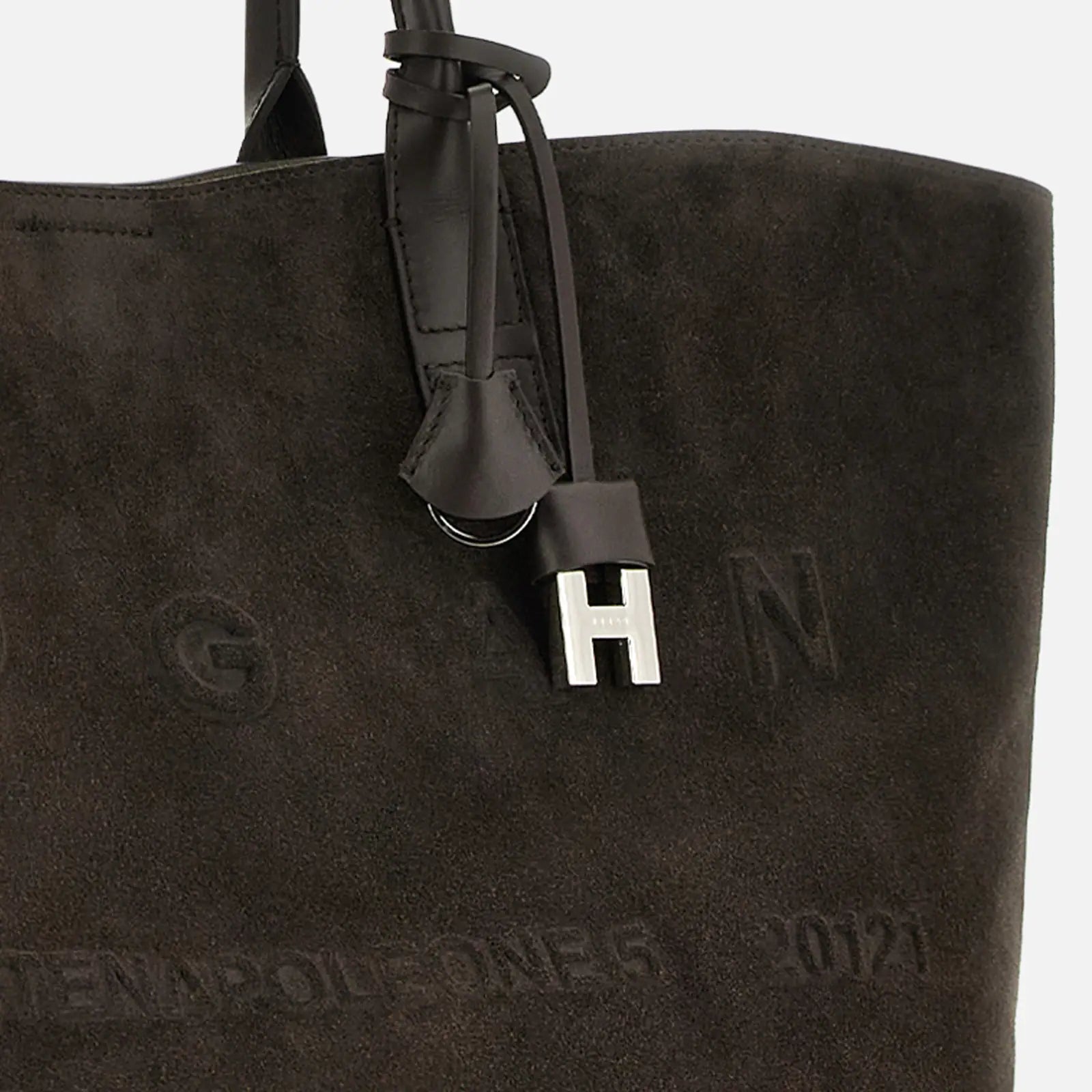 Hogan Borsa Shopping Address Media Marrone