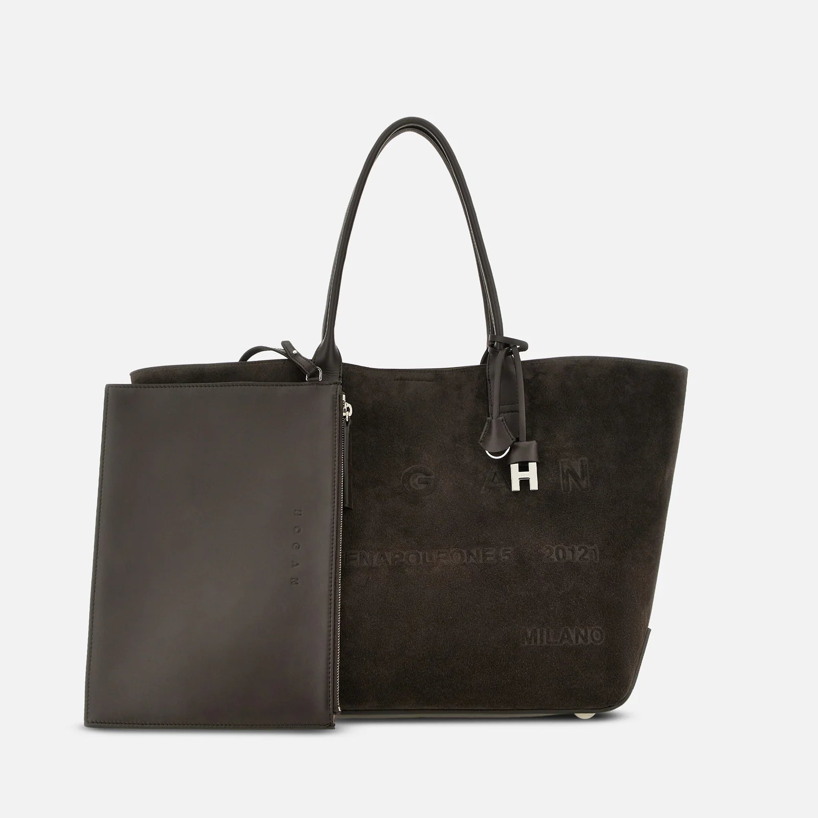 Hogan Borsa Shopping Address Media Marrone