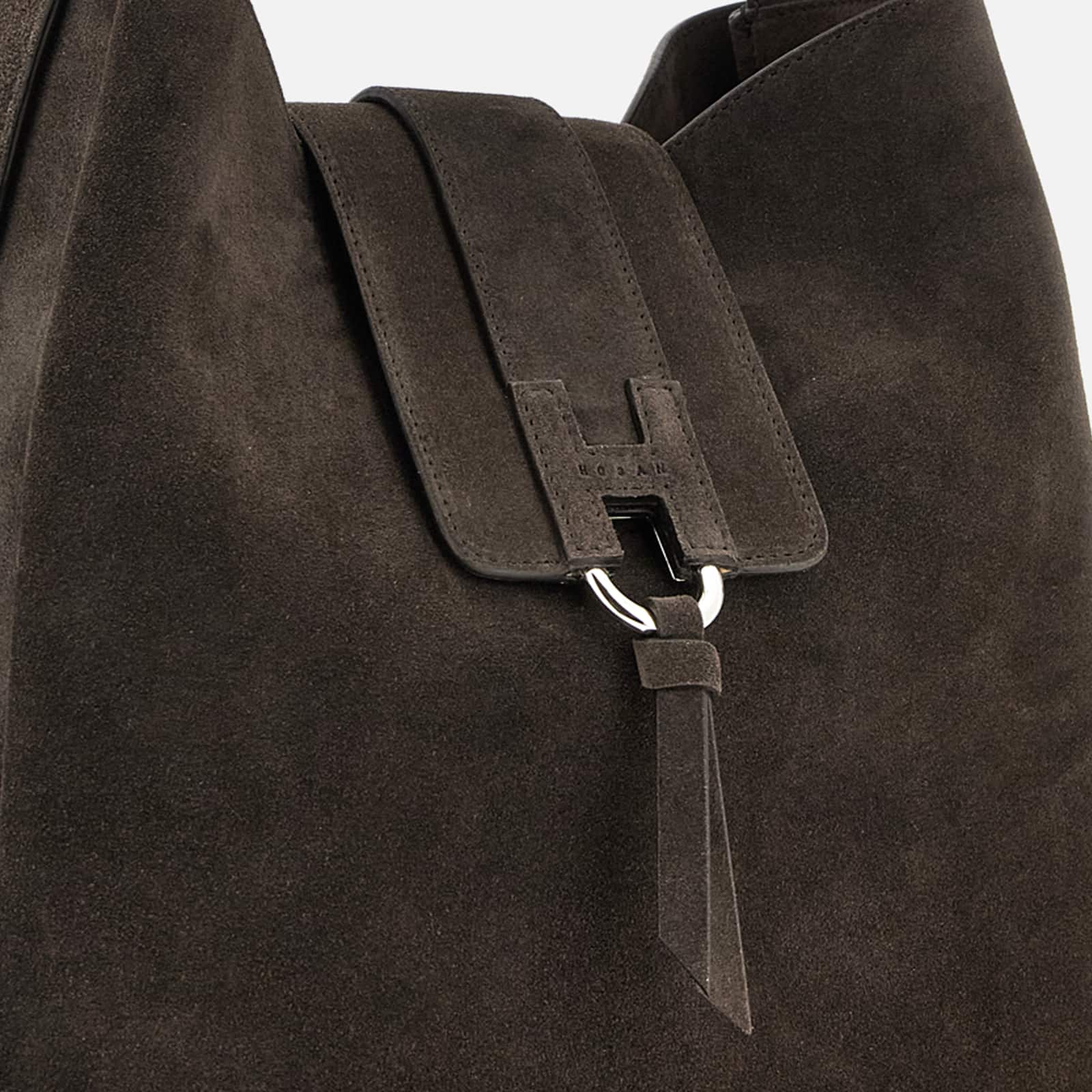 Hogan Borsa Hobo Trend Marrone