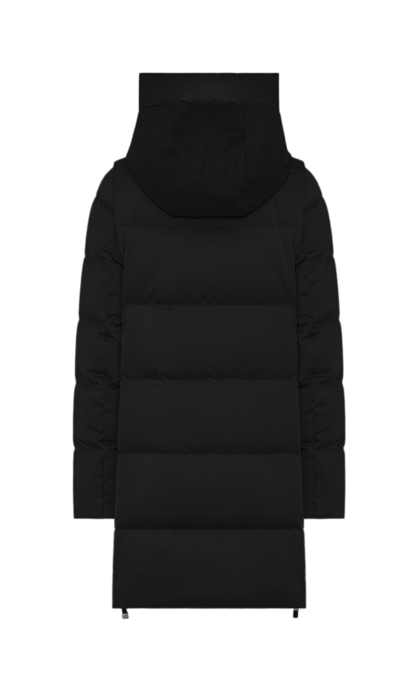 Duno Laleh Down Jacket With Detachable Sleeve Black