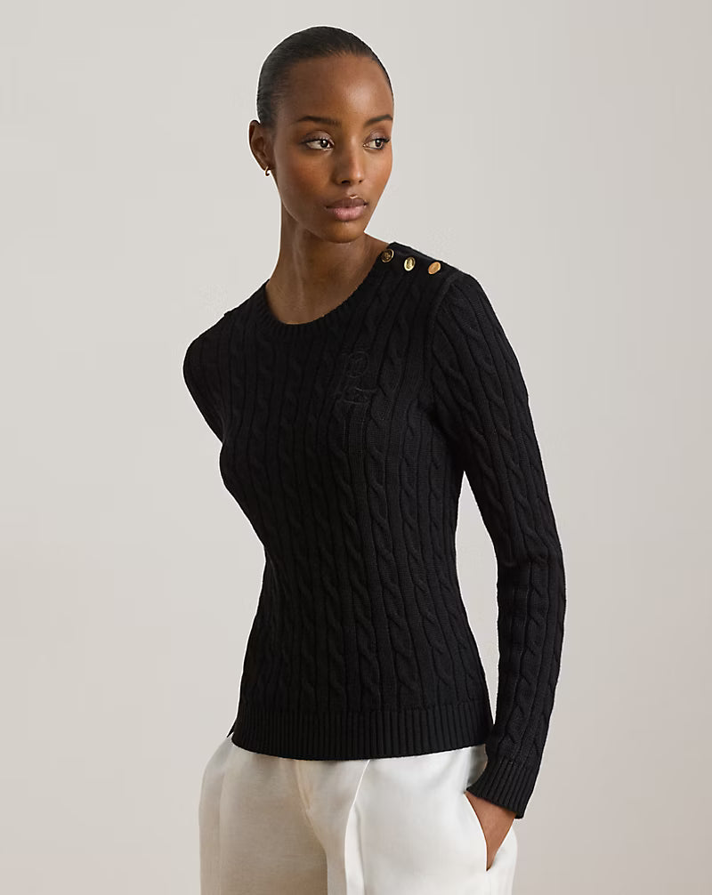 LAUREN-RALPH-LAUREN-maglia-trecce-nera-AI200P14039001