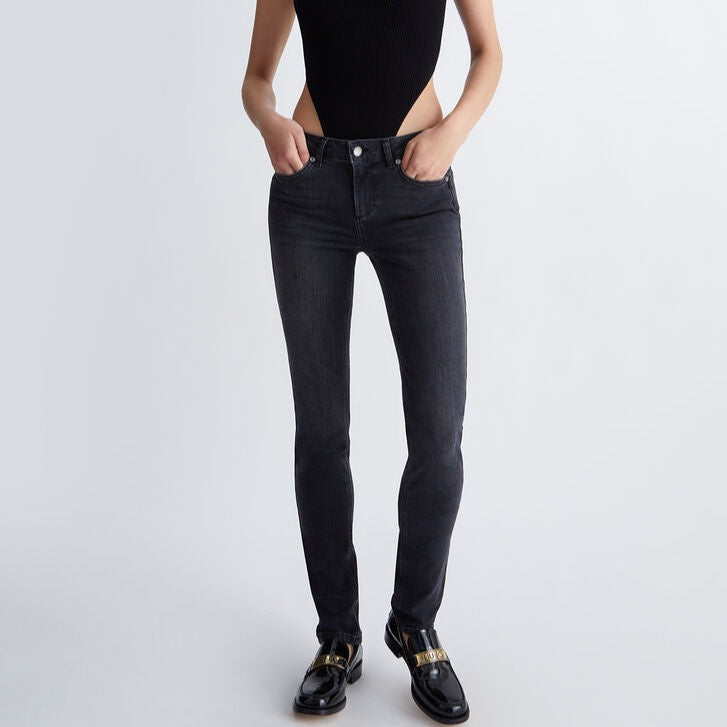 Liu Jo Jeans Magnetic Bottom Up Denim Black
