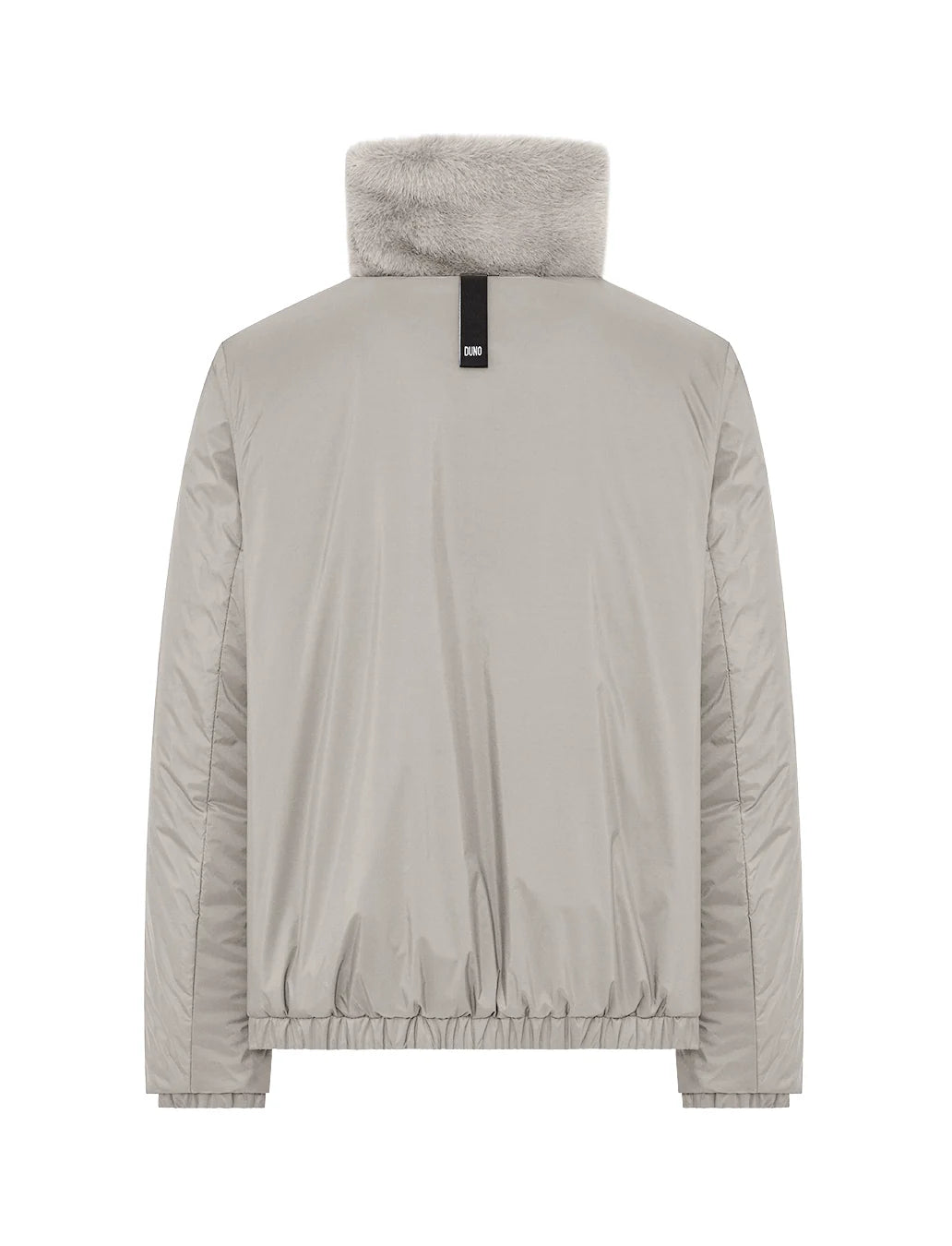 Duno Manila R Reversible Faux Fur and Nylon Bomber Jacket Beige