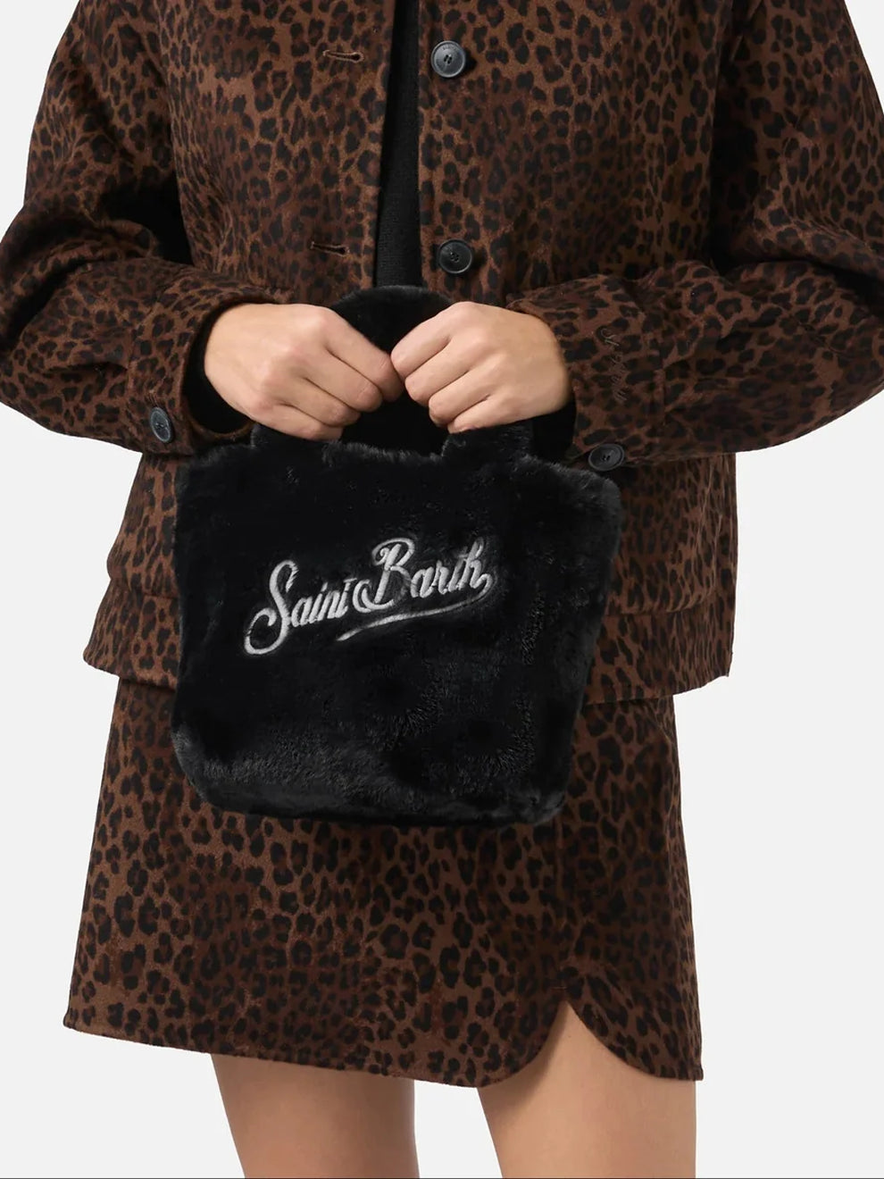 Mc2 Saint Barth Borsa Vanity Mini Bag Soft Nera