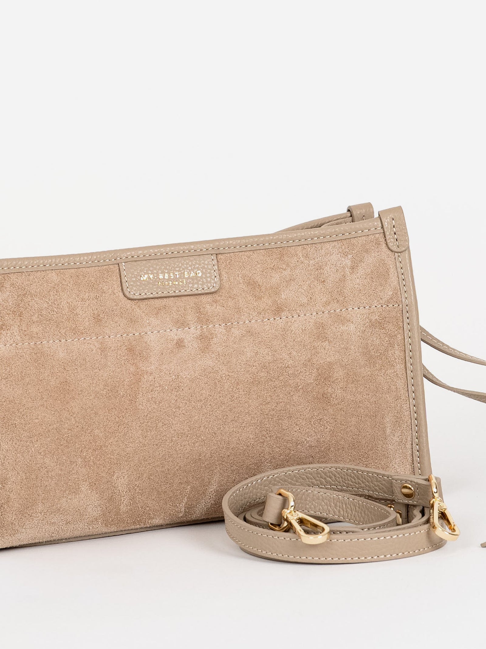 My Best Bag Pochette Diva Scamosciata Mocaccino