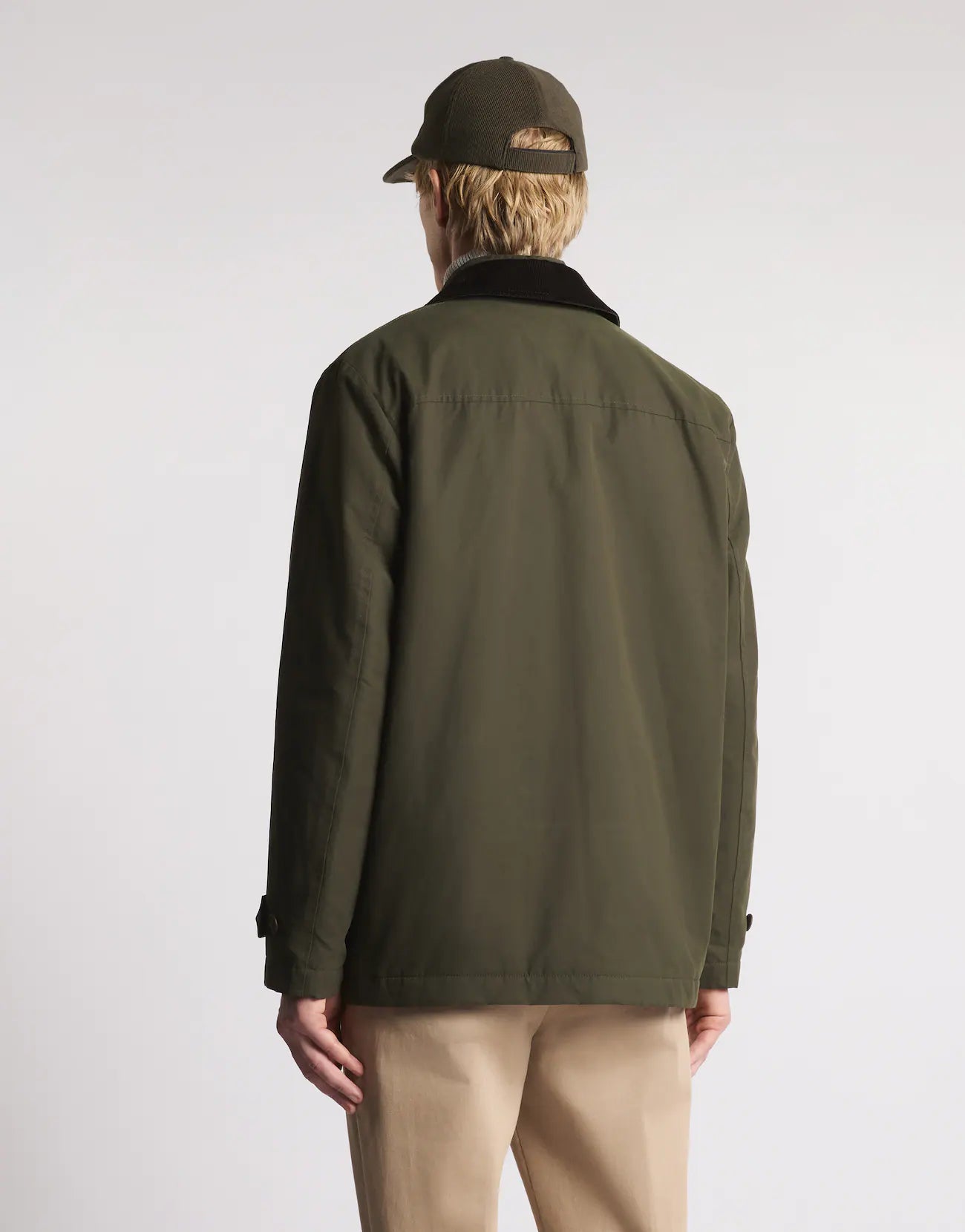 Fay Morning Raincoat Corto Verde