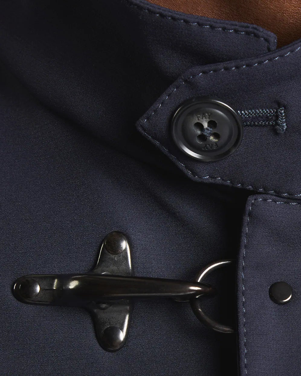 Fay Blue Stretch Nylon Travel Jacket