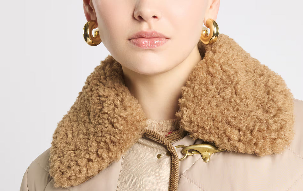 Fay 3 Ganci Trapuntato In Tessuto Tecnico Beige