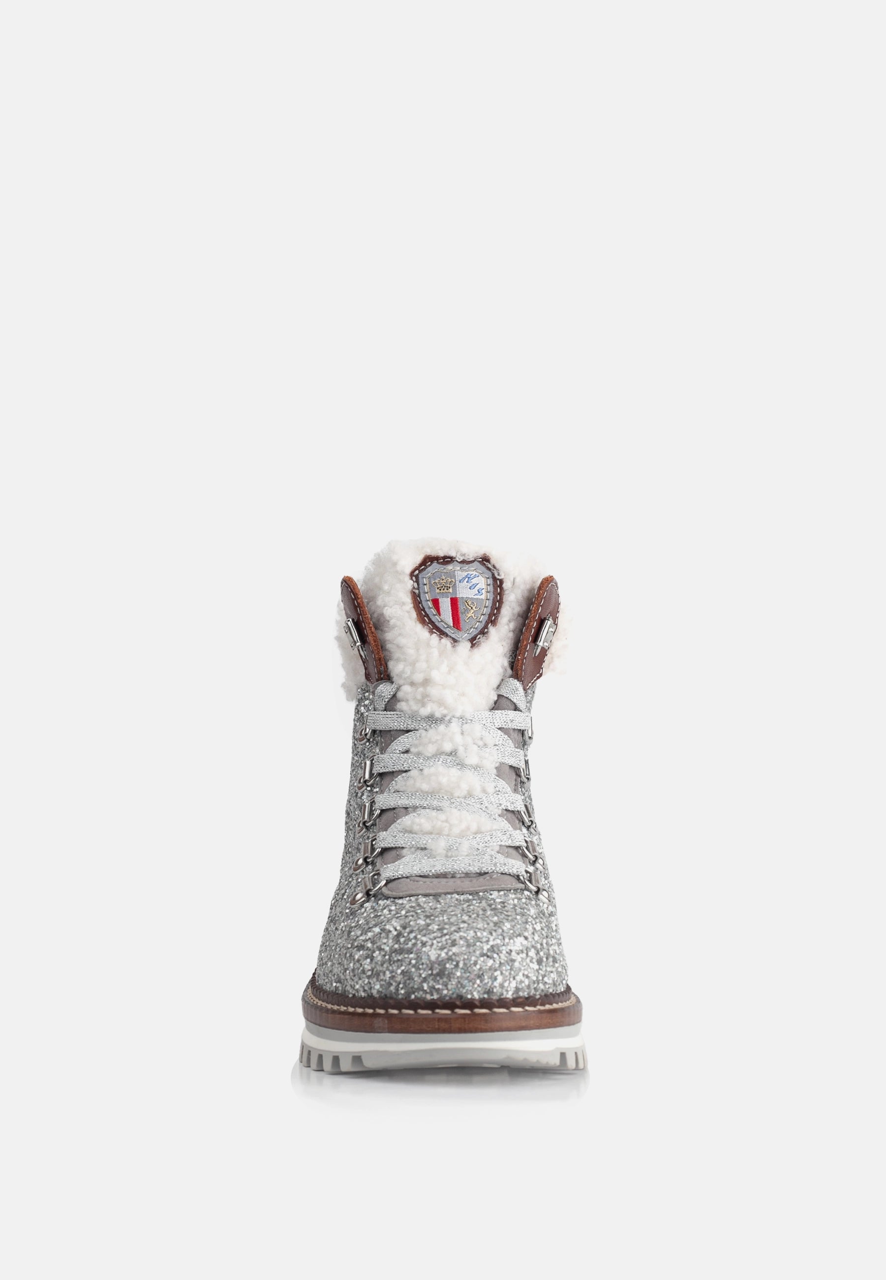 NIS Susanne Glitter Silver Boot