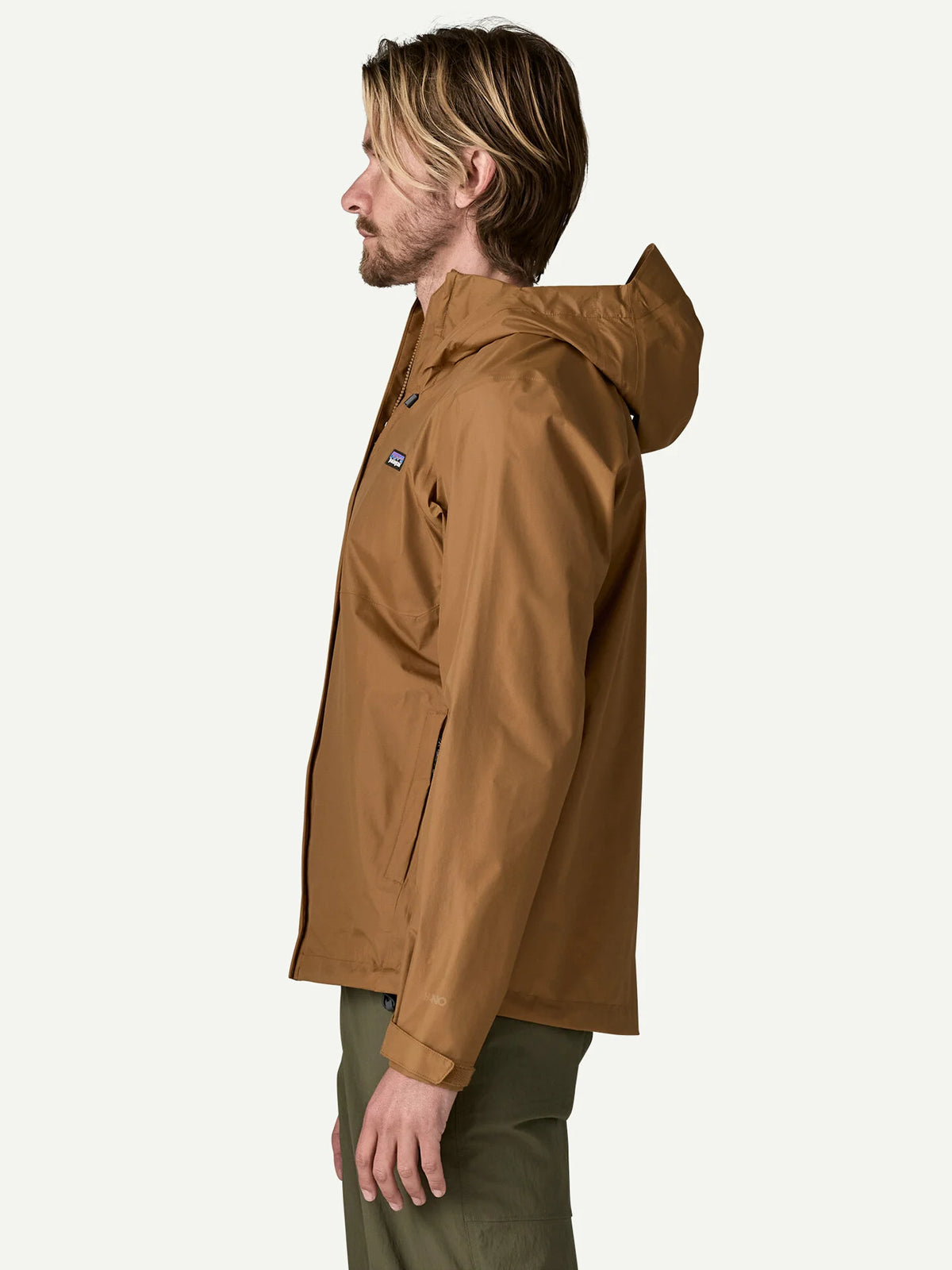 Patagonia Men's Torrentshell 3L Rain Jacket Deer Brown