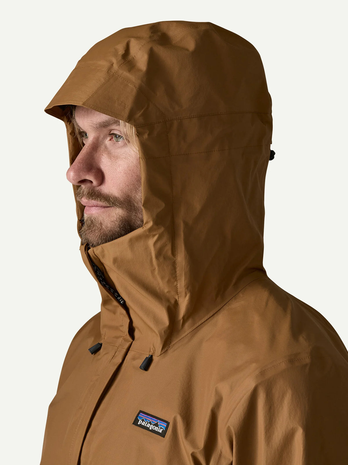 Patagonia Men's Torrentshell 3L Rain Jacket Deer Brown
