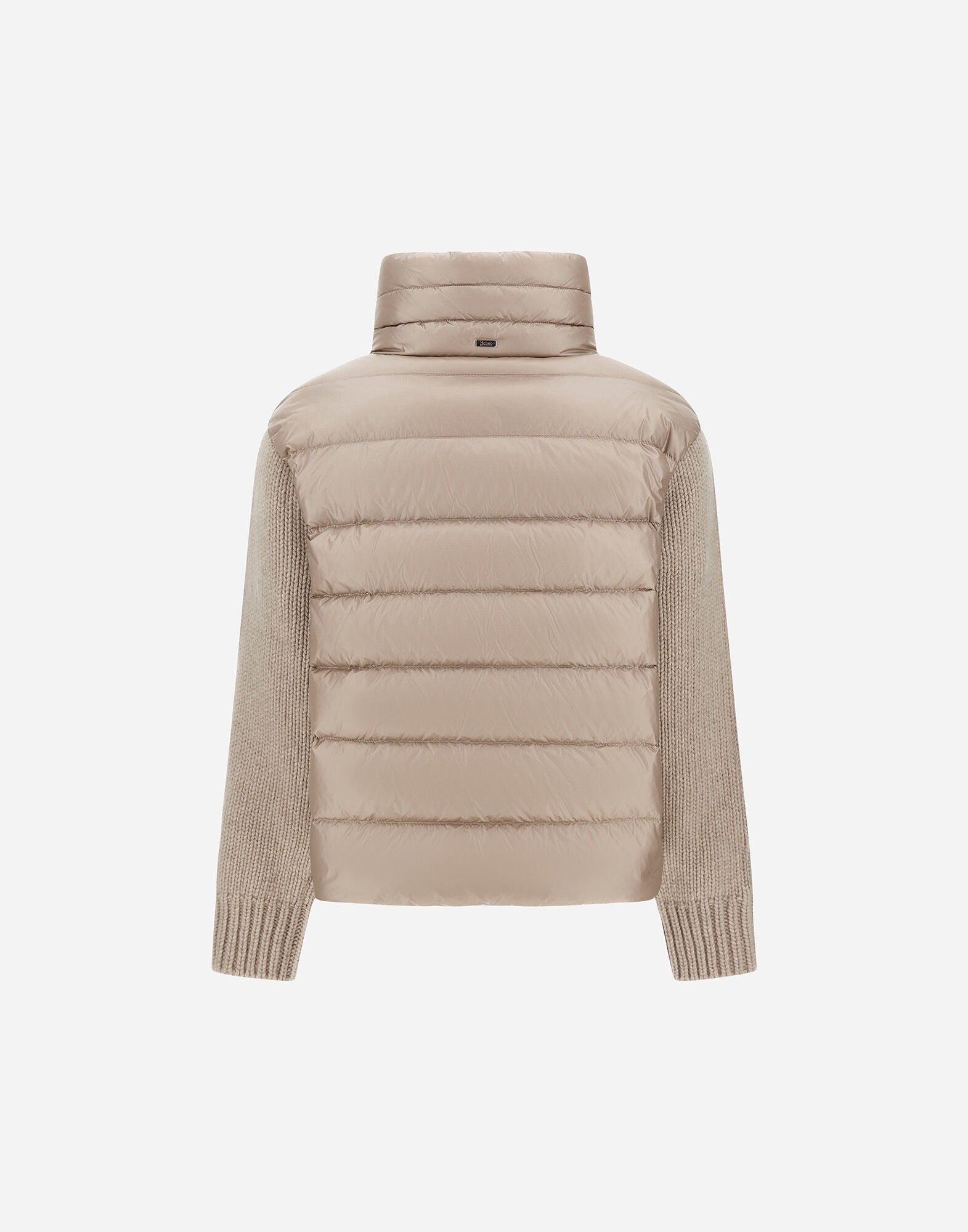 Herno Giacca Resort In Nylon E Maglia Chantilly