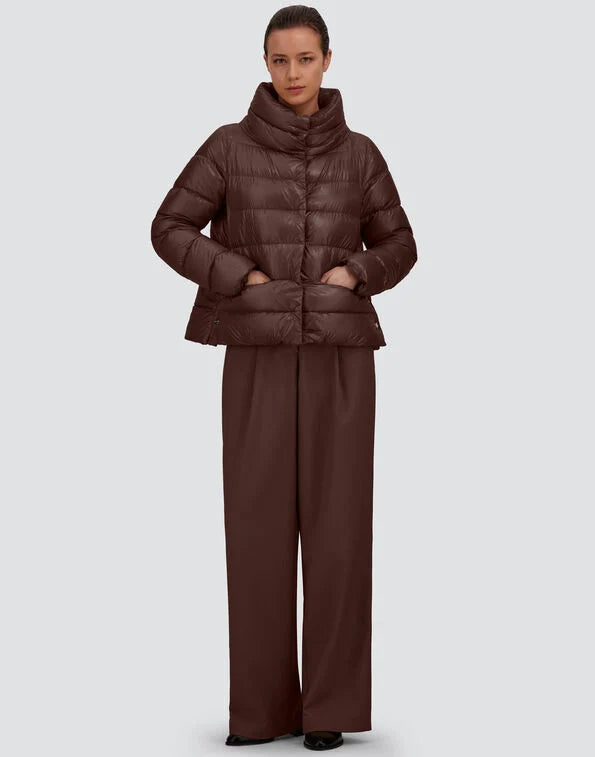 Herno Ultralight Nylon Cape Dark Brown