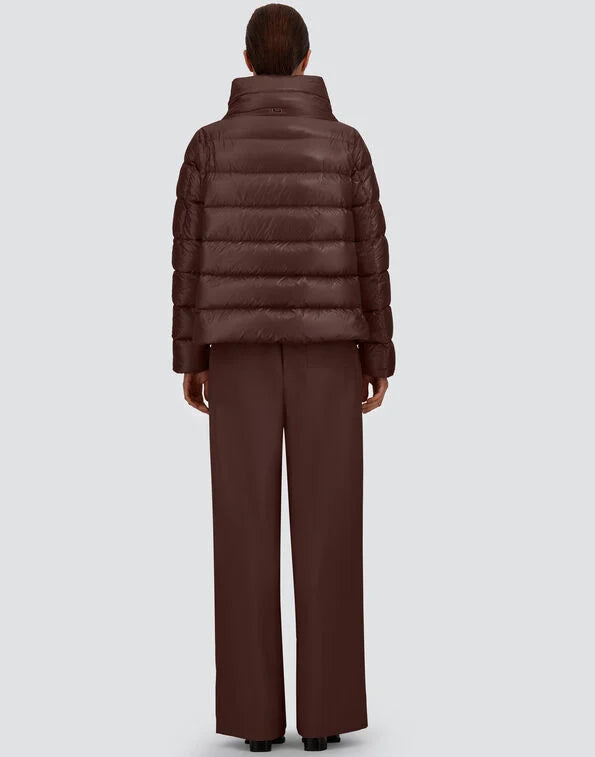 Herno Ultralight Nylon Cape Dark Brown