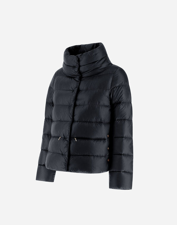 Herno Cappa In Nylon Ultralight Nero