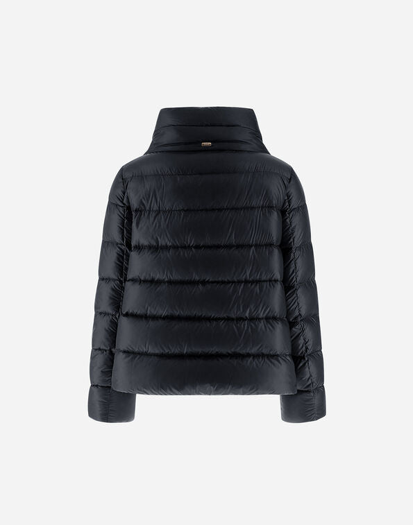 Herno Cappa In Nylon Ultralight Nero
