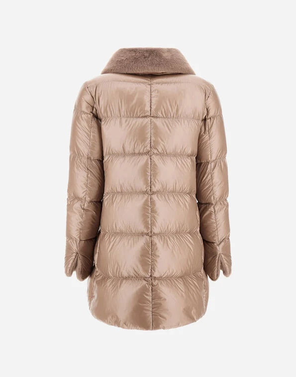 Herno A-Shape In Nylon Ultralight Tortora