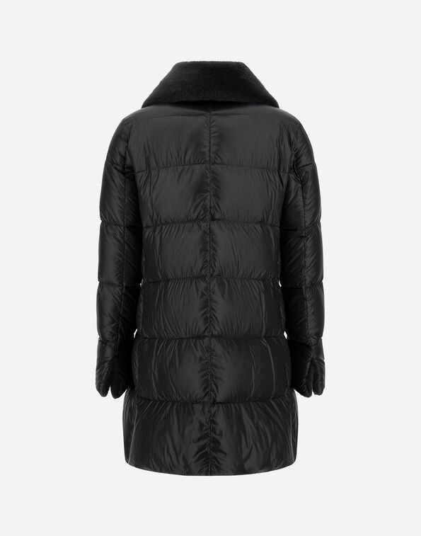 Herno A-Shape In Nylon Ultralight Nero