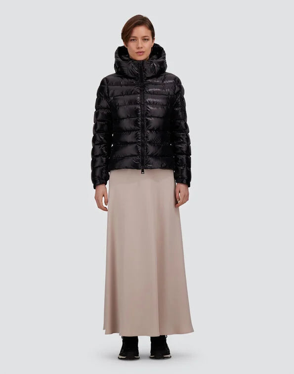 Herno Hero Shiny Nylon Down Jacket in Black