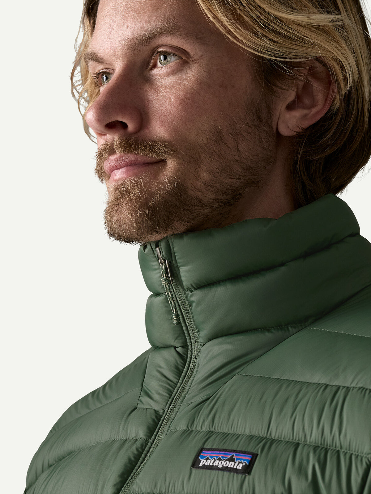 Patagonia Men's Down Sweate Treeline Green