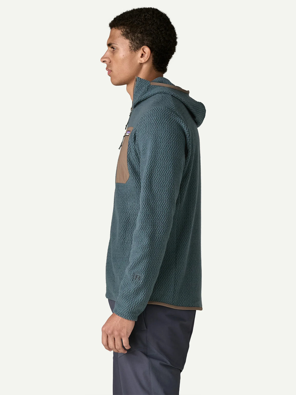 Patagonia Men's R1 Air Fleece Full-Zip Hoody Summit Blue