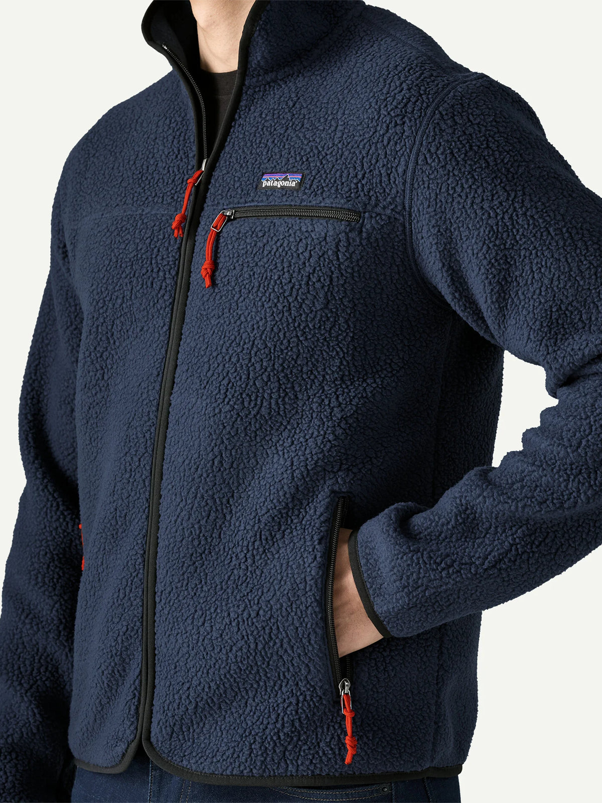 Patagonia Men's Retro Pile Fleece Jacket New Navy