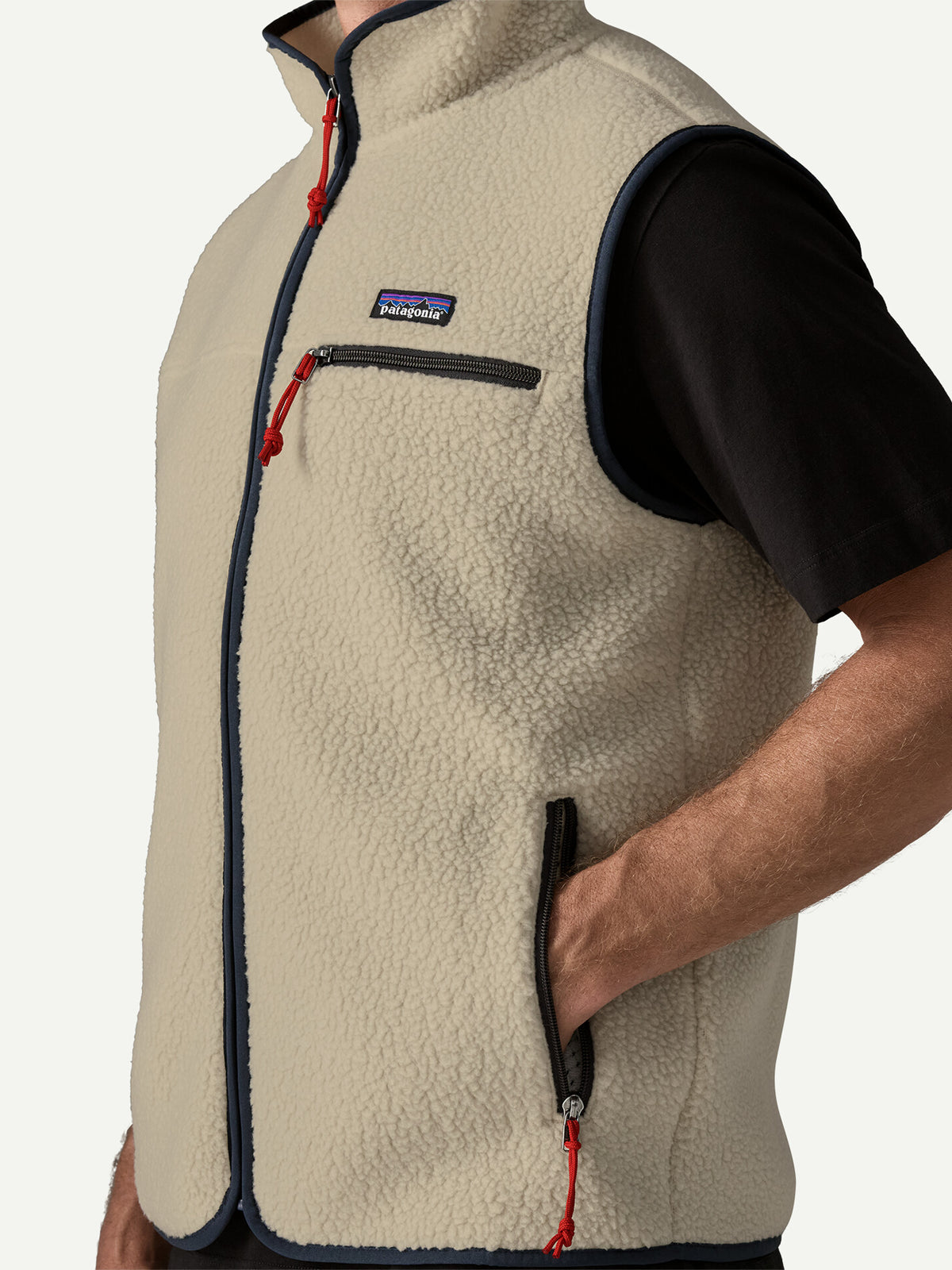 Patagonia Men's Retro Pile Fleece Vest Pelican