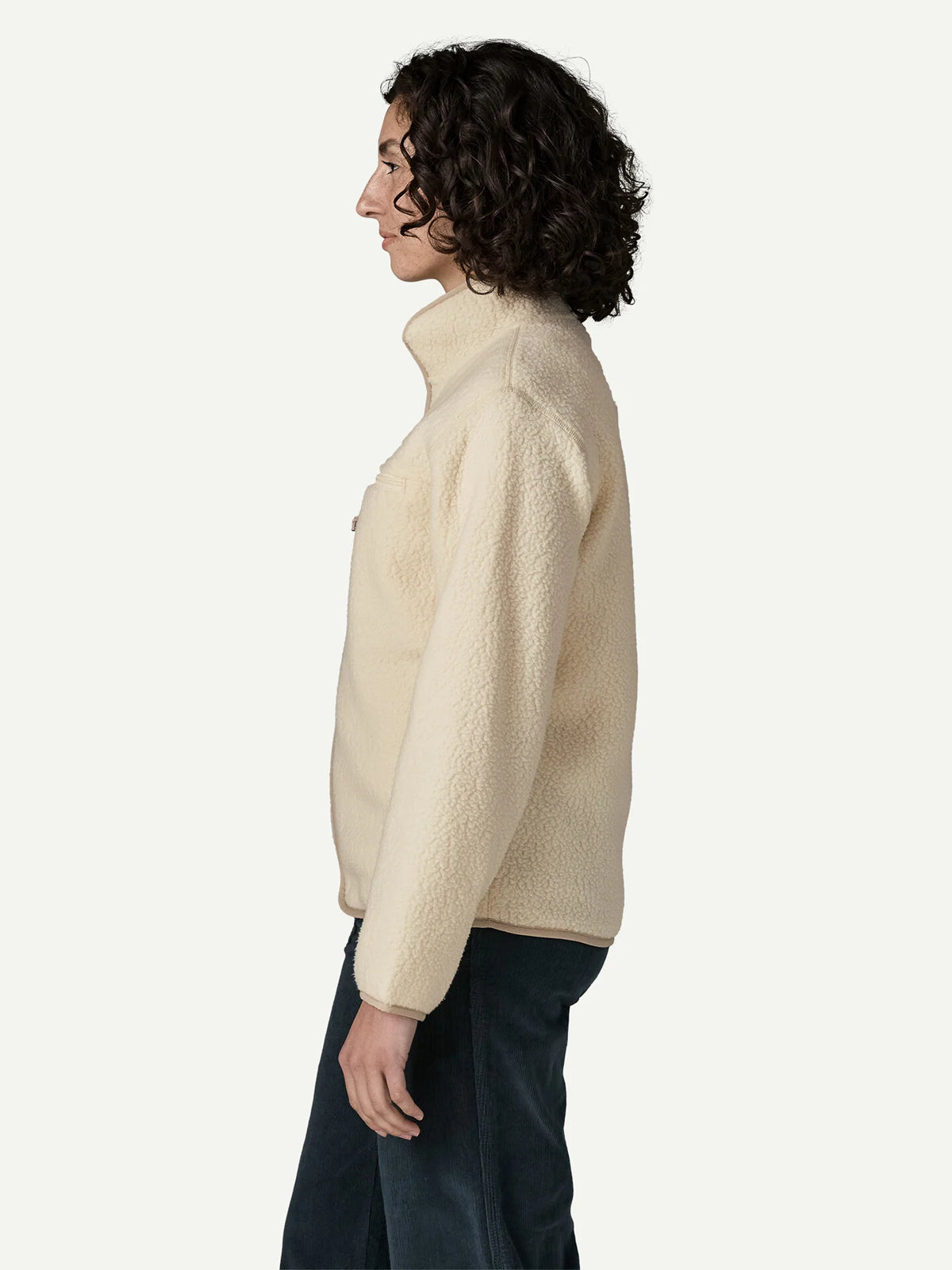 Patagonia Women's Retro Pile Fleece Jacket Natural