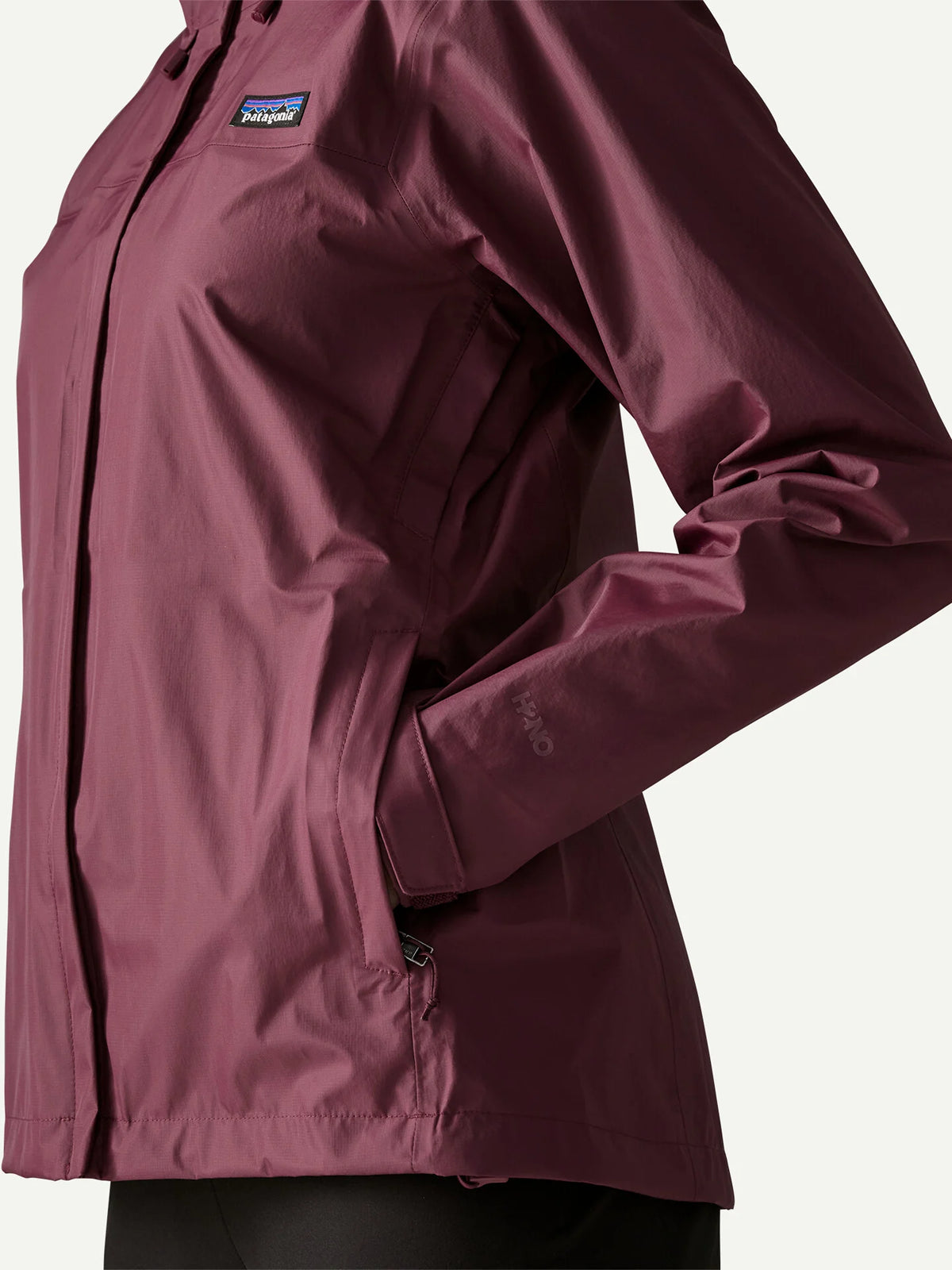 Patagonia Abb Women's Torrentshell 3L Rain Jacket Berry Fig
