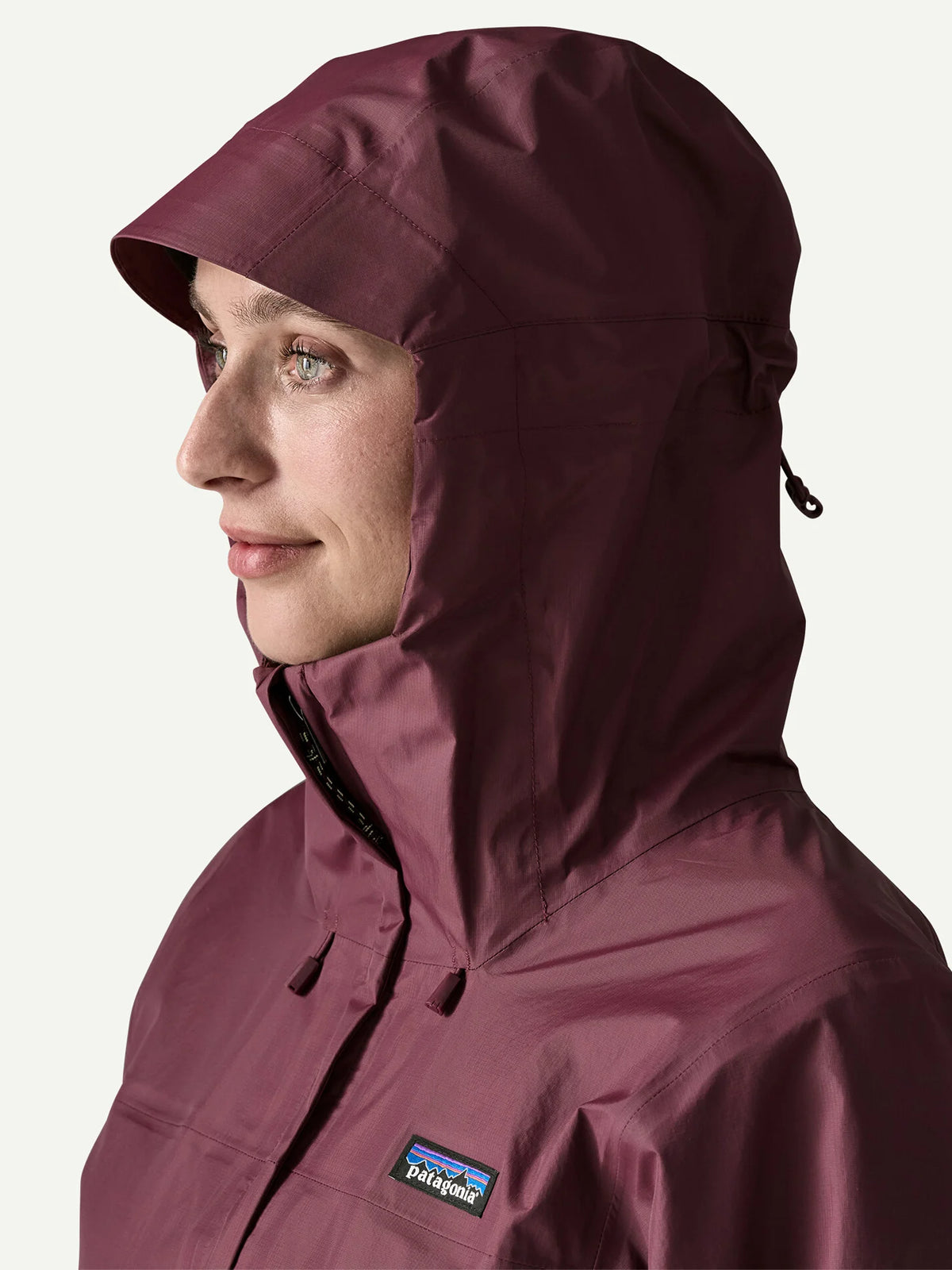 Patagonia Abb Women's Torrentshell 3L Rain Jacket Berry Fig