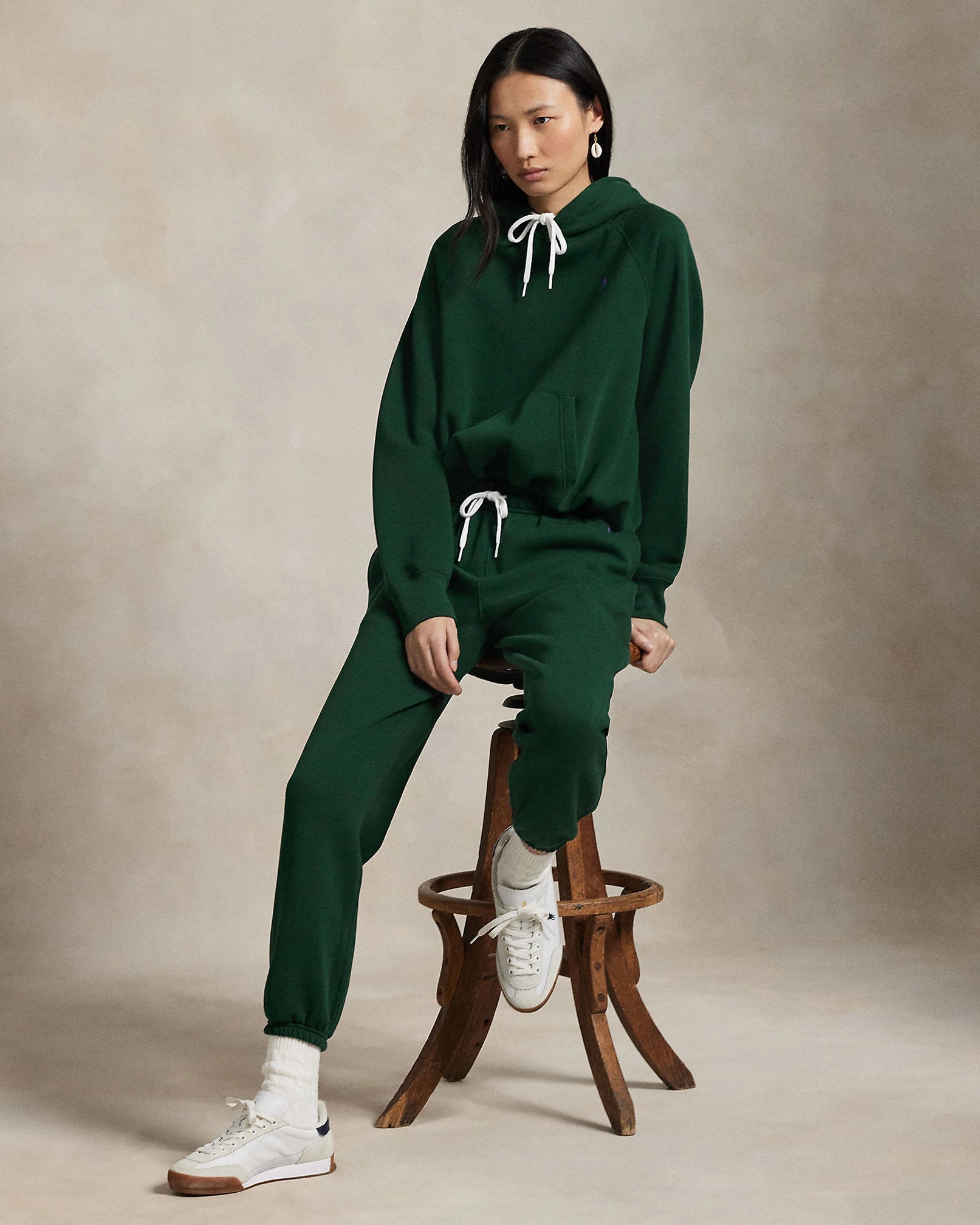 Redefined Rebel JAGGER BOXY FIT - Felpa con cappuccio - pine grove