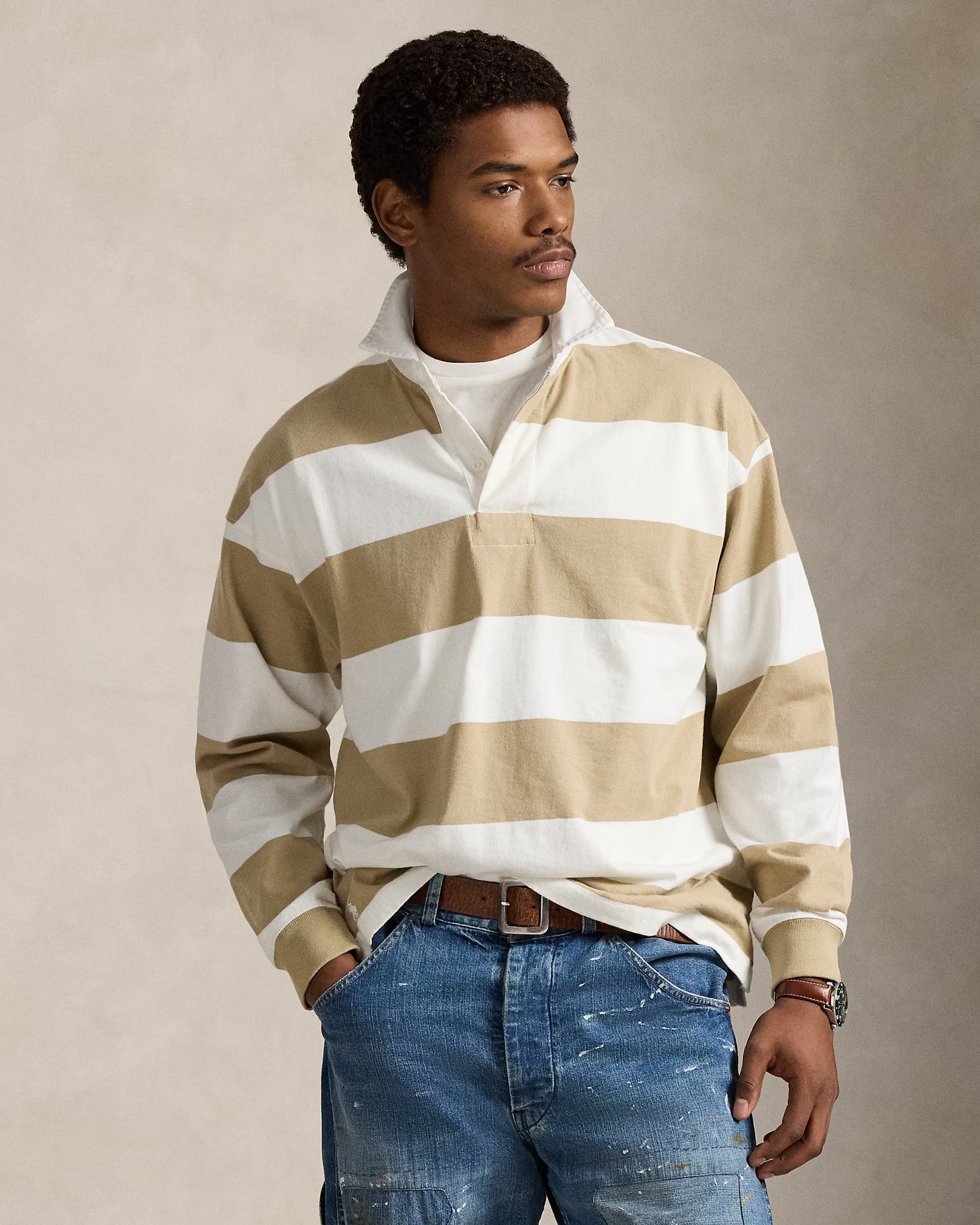 Polo-Ralph-Lauren-Maglia-rugby-in-jersey-Big-Fit-a-righe-panna-kaky-710965471500-1