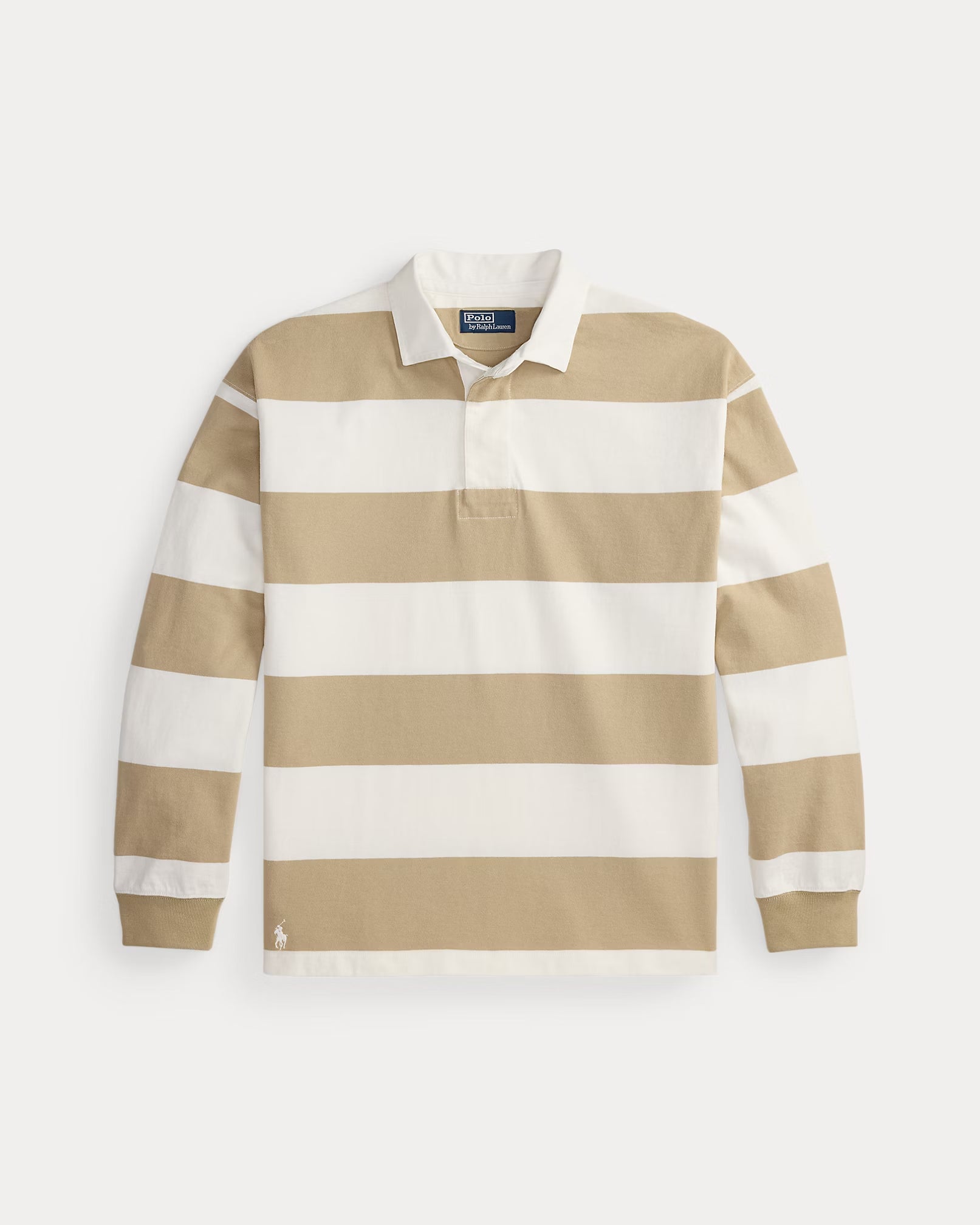 Polo-Ralph-Lauren-Maglia-rugby-in-jersey-Big-Fit-a-righe-panna-kaky-710965471500-2