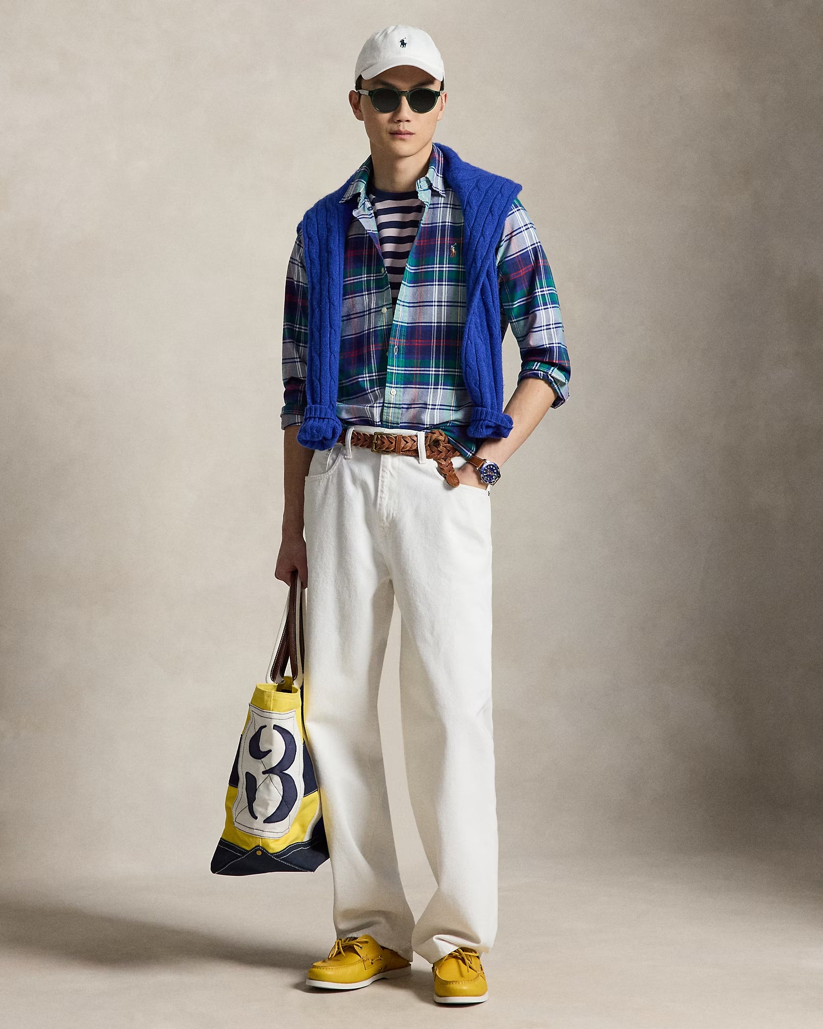 Polo-Ralph-Lauren-camicia-oxford-a-quadri-custom-fit-710968962501-verde-blu-3