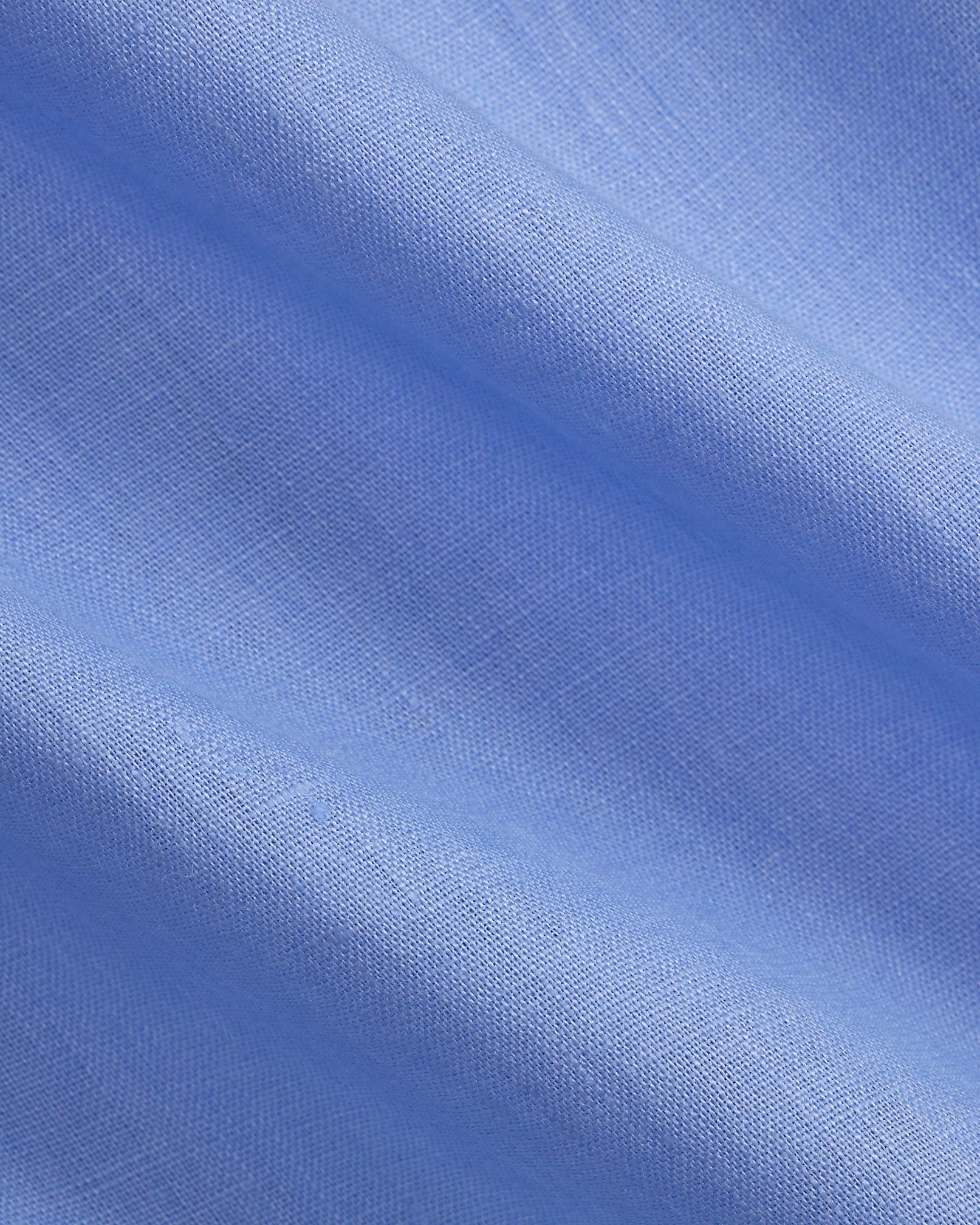 Polo Ralph Lauren Camicia In Lino Azzurra