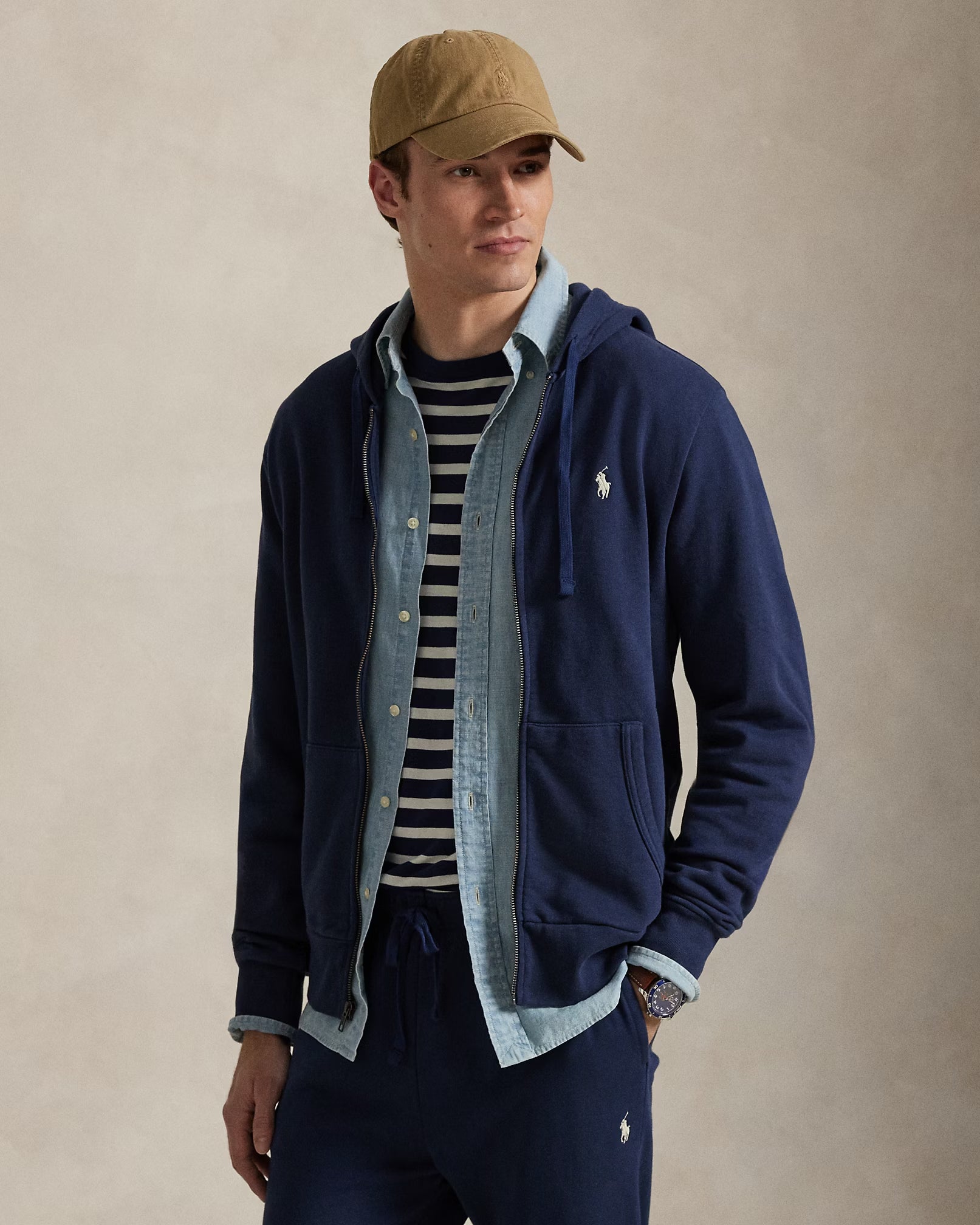 Polo-Ralph-Lauren-felpa-con-cappuccio-e-cerniera-in-cotone-loopback-710916692014-navy-1